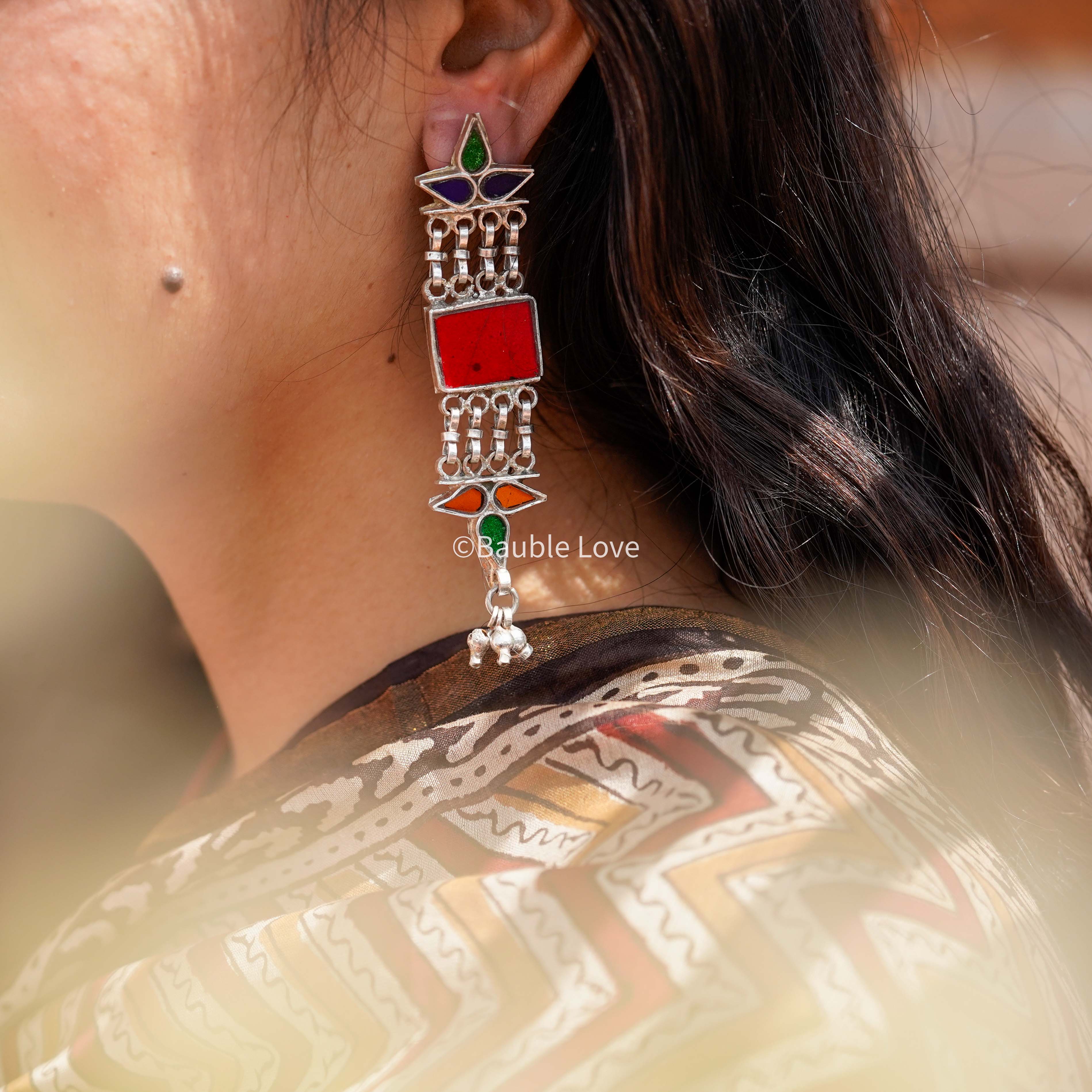 Ananya Glass Earrings