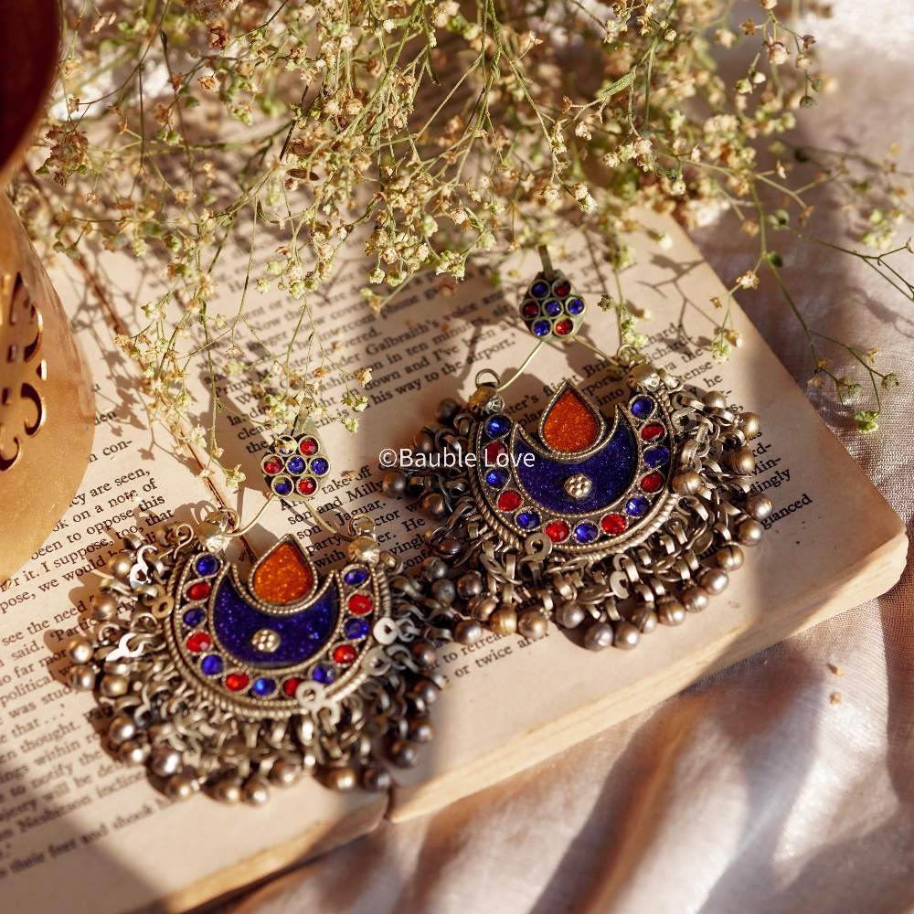 Idaya Afghan Earrings
