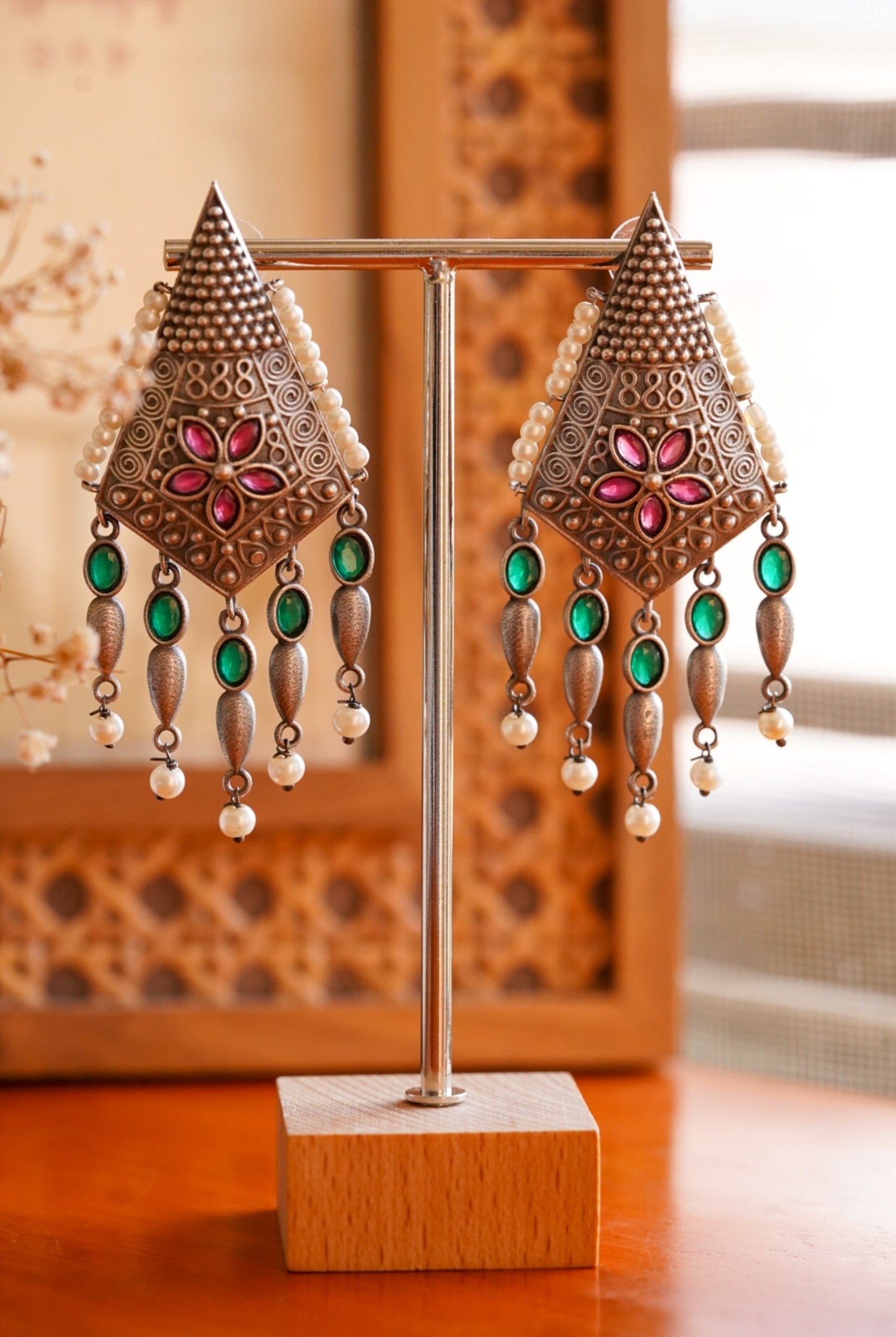 Medha Statement Earrings