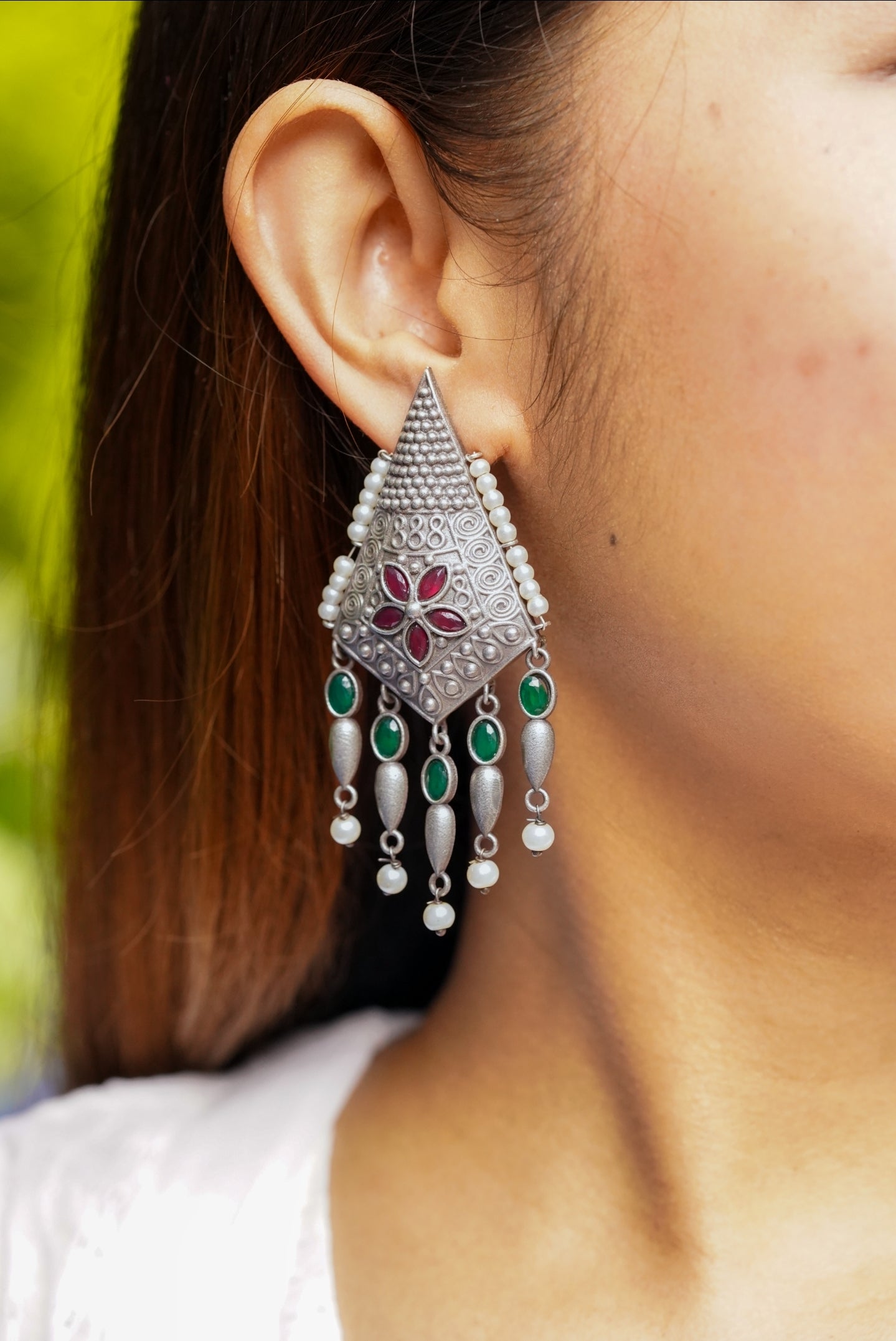 Medha Statement Earrings