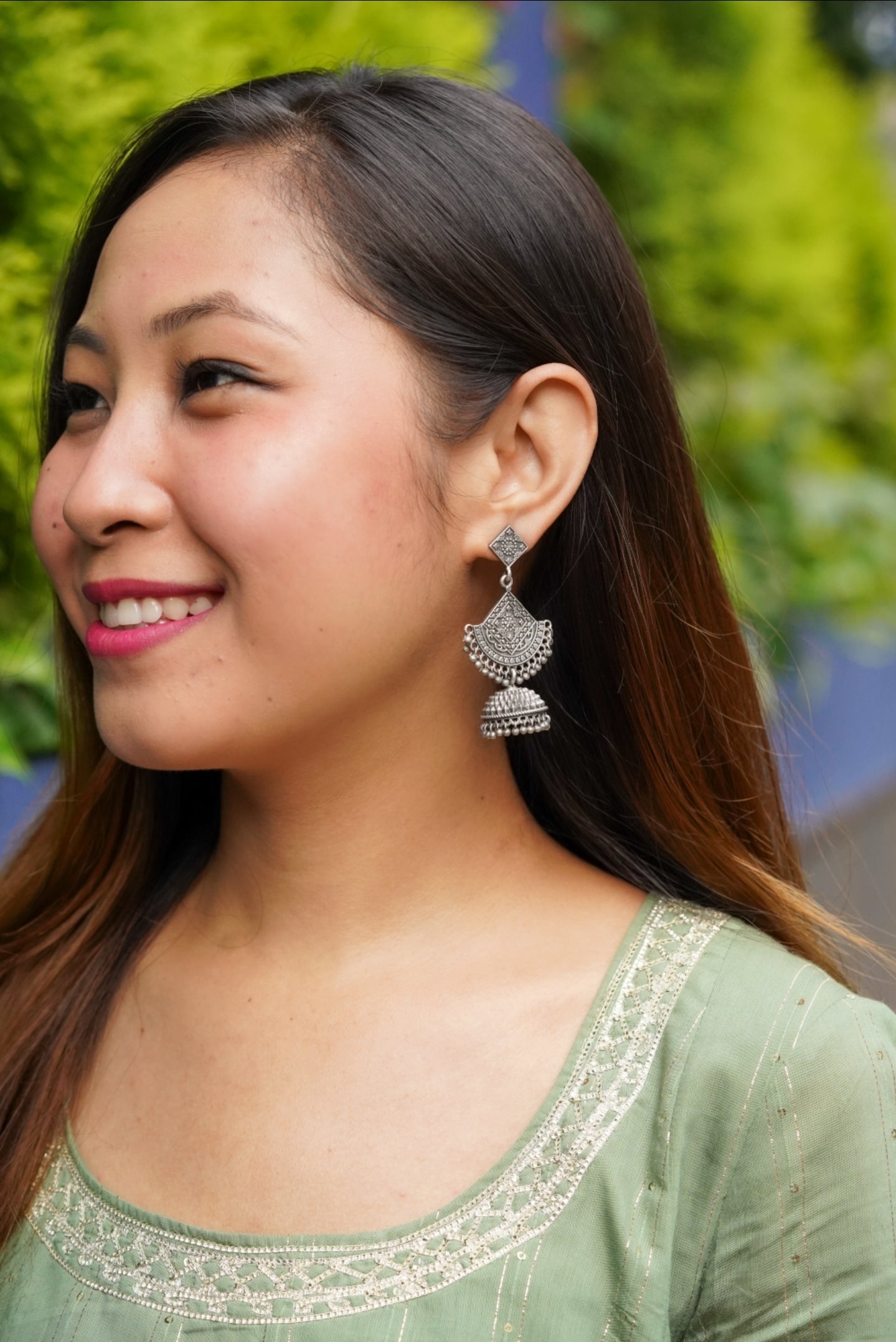 Paatang Jhumka Earrings
