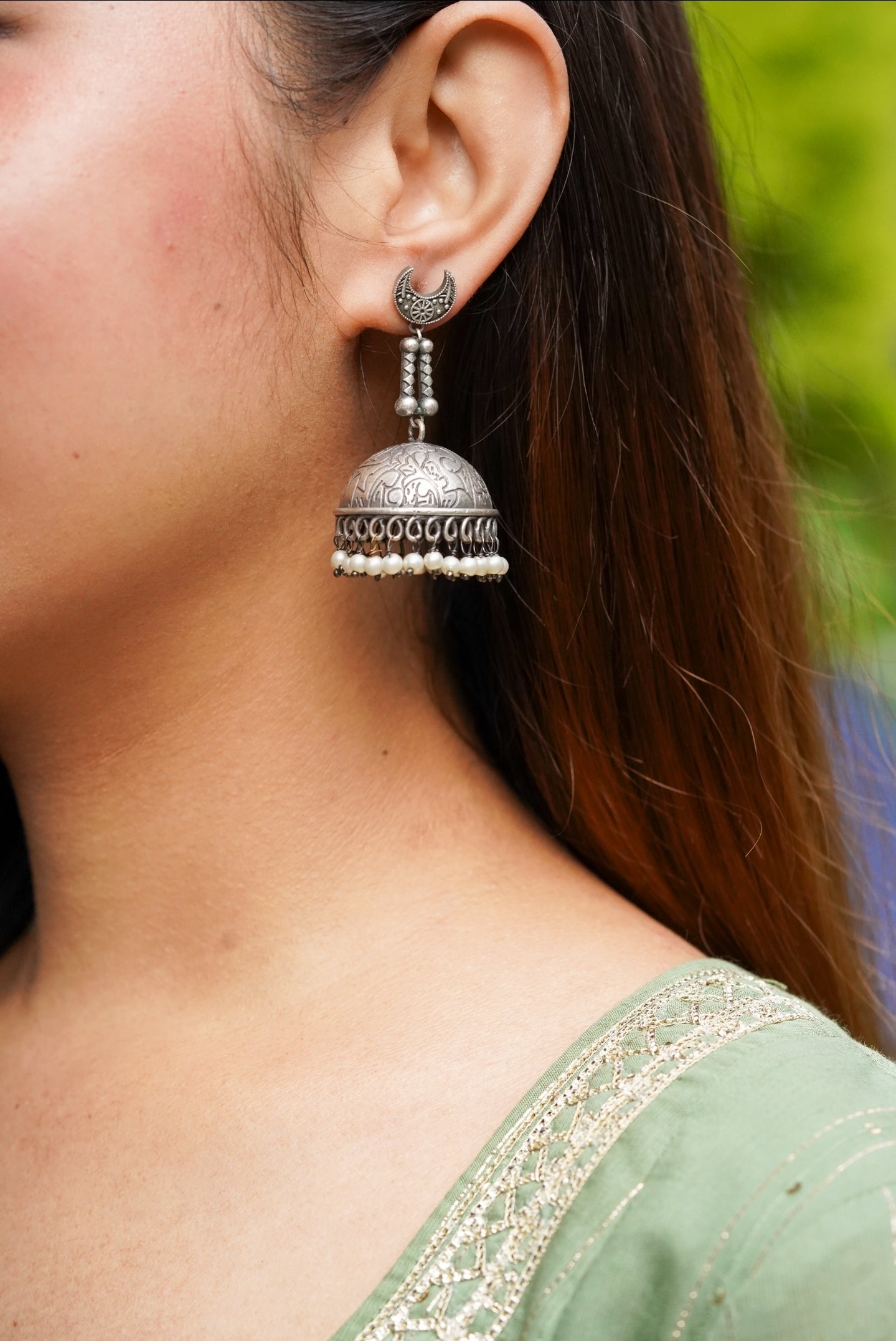 Chandminaar Jhumka Earrings