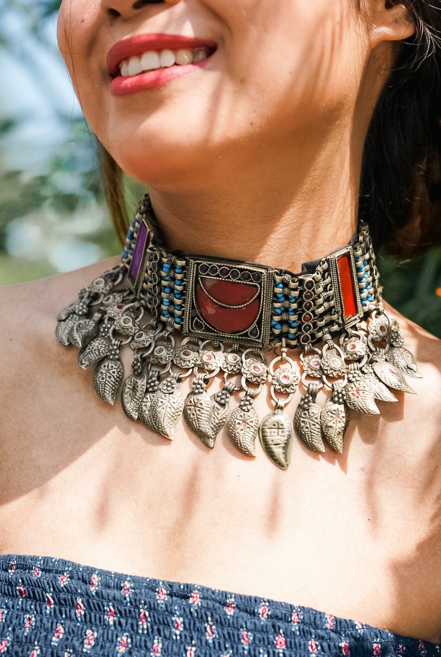 Jayna Afghan Choker