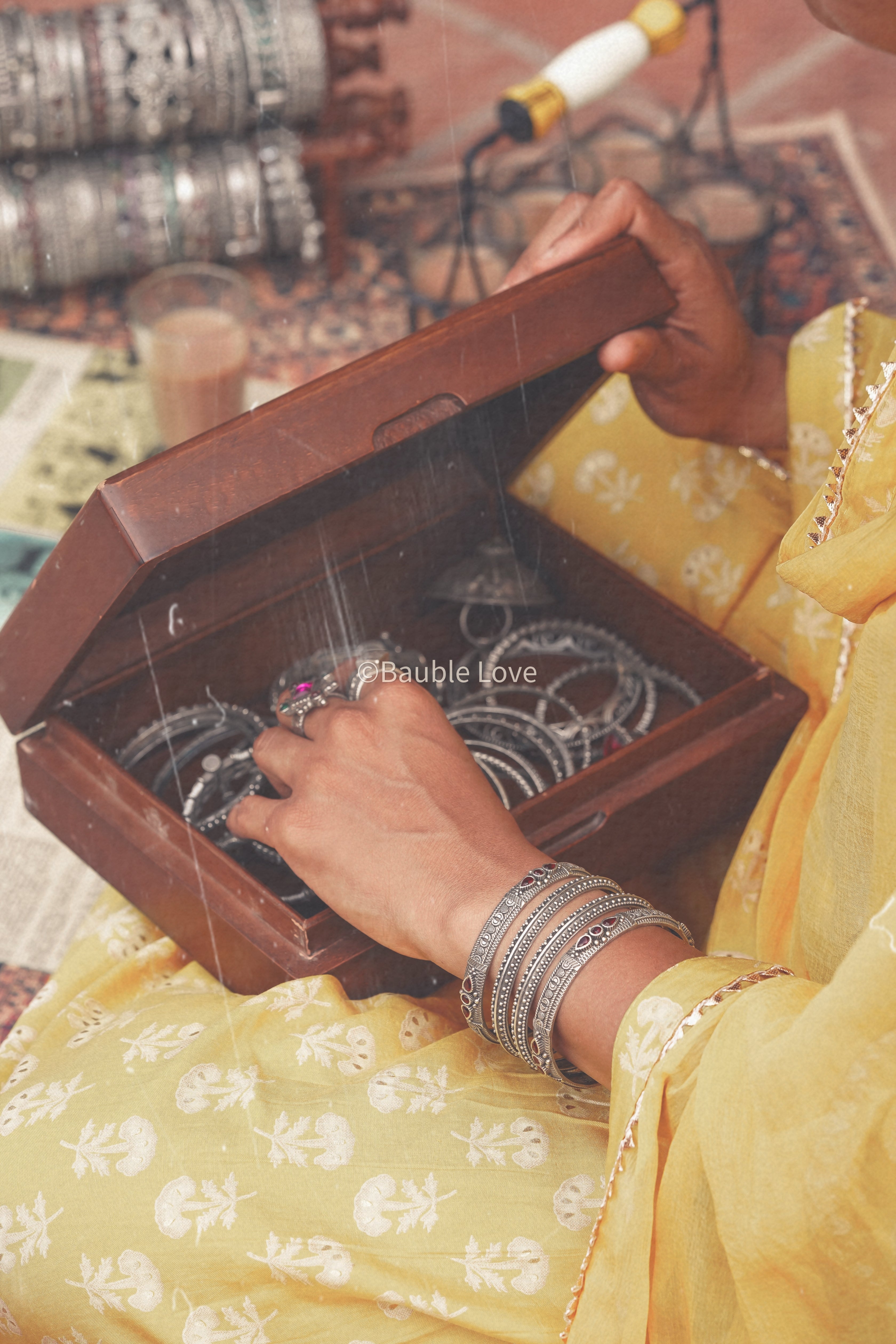 Dhruva Brass Bangle