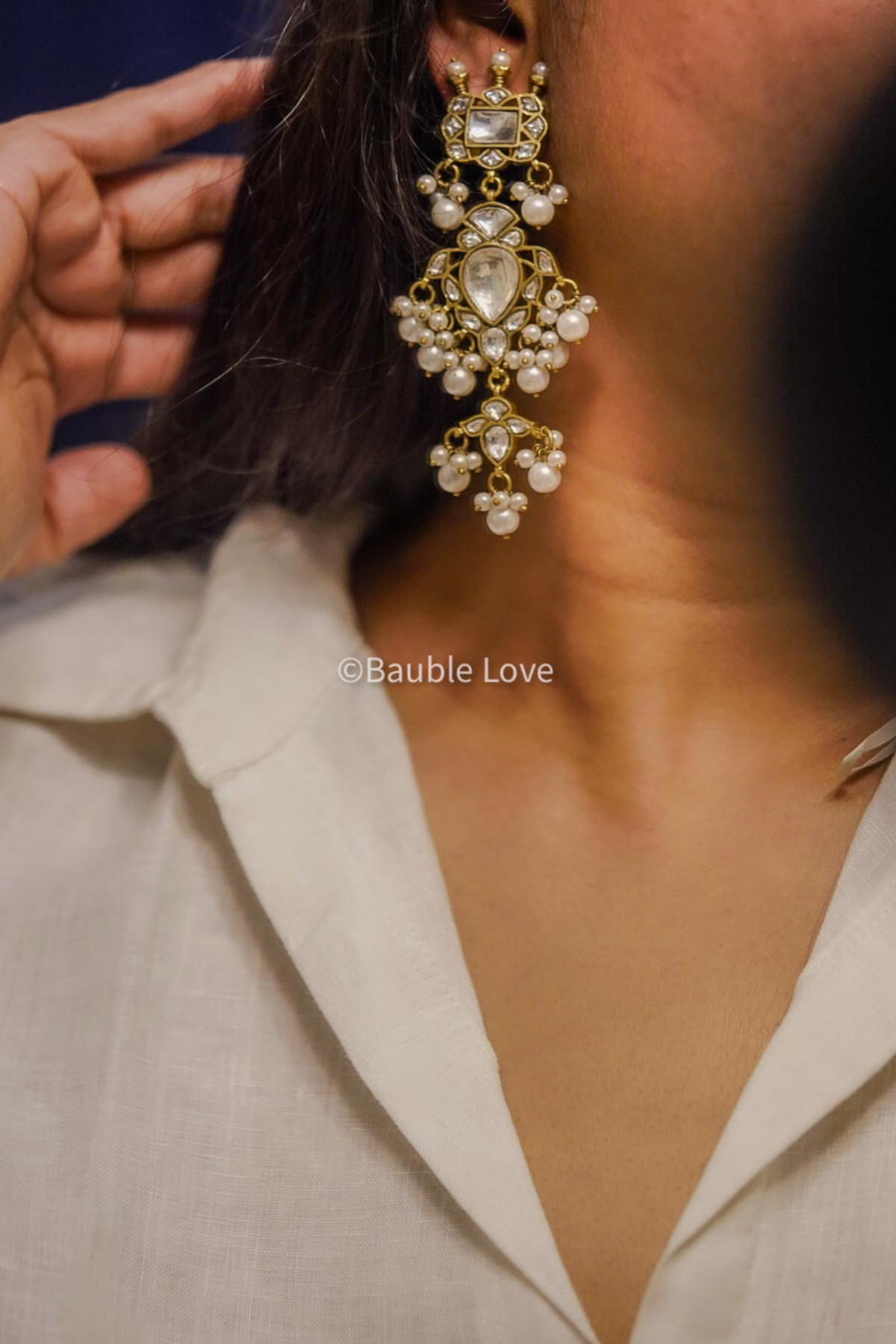 Nutan Jadau Earrings