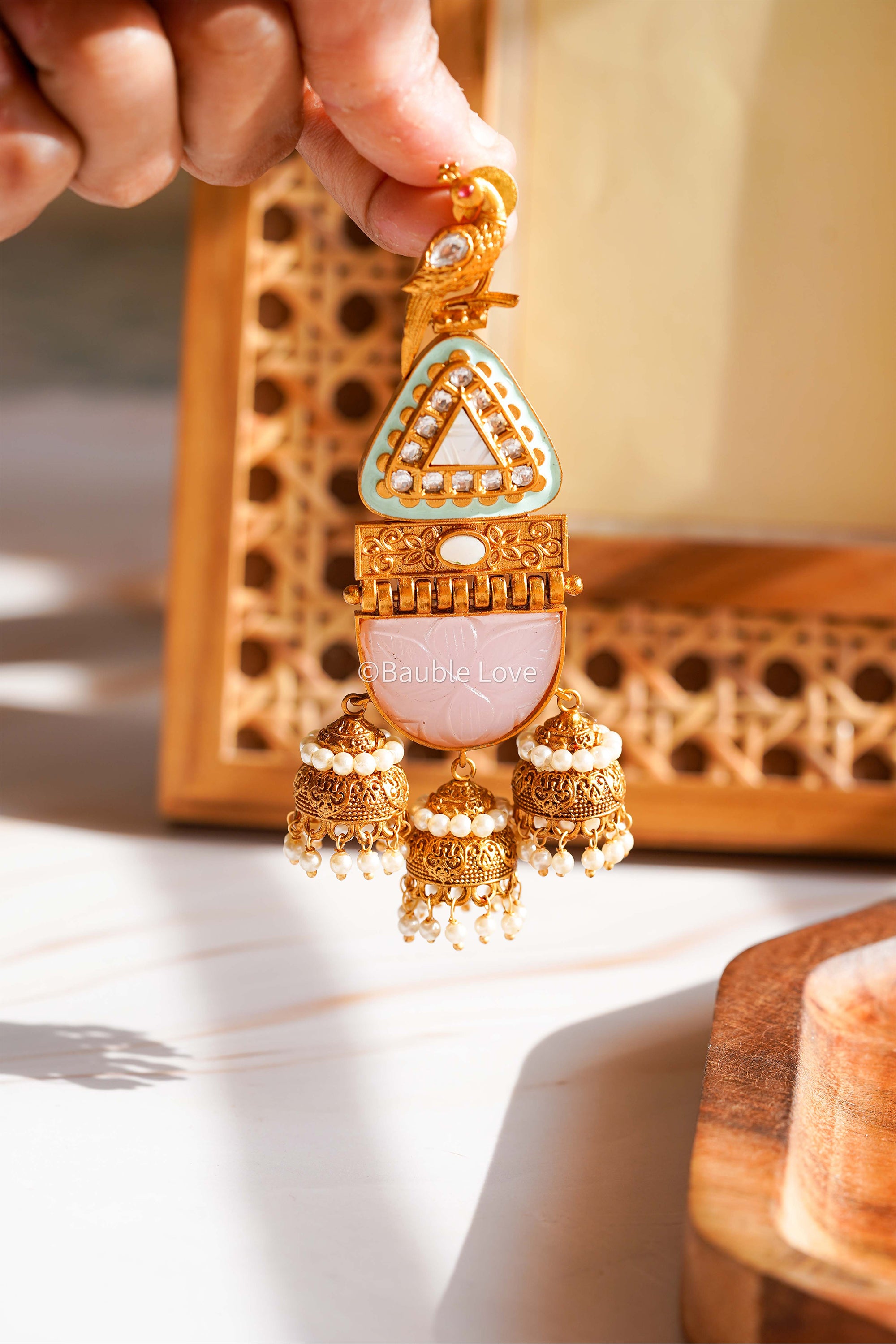 Midas Pink Earrings