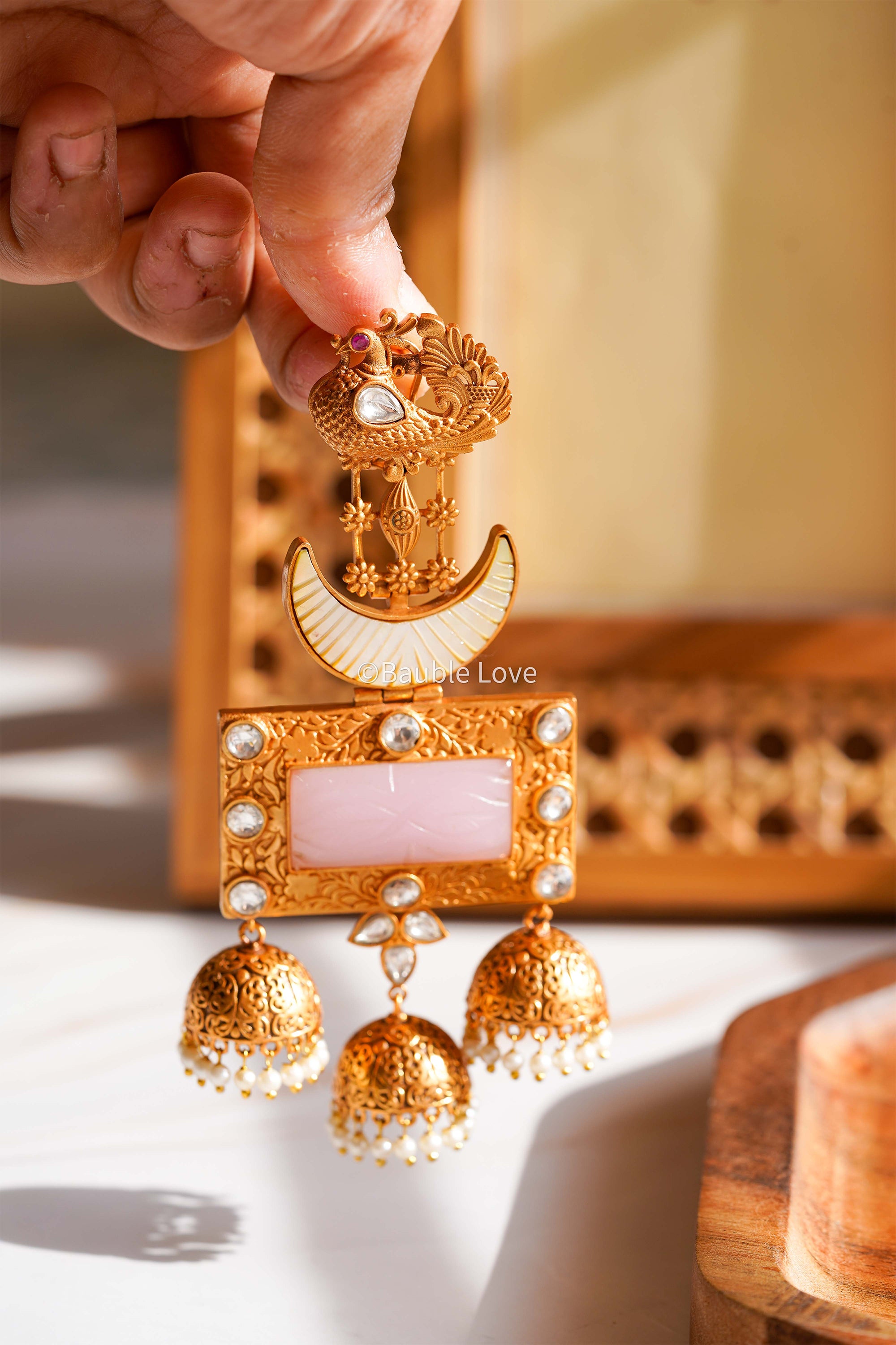 Melange Pink Earrings