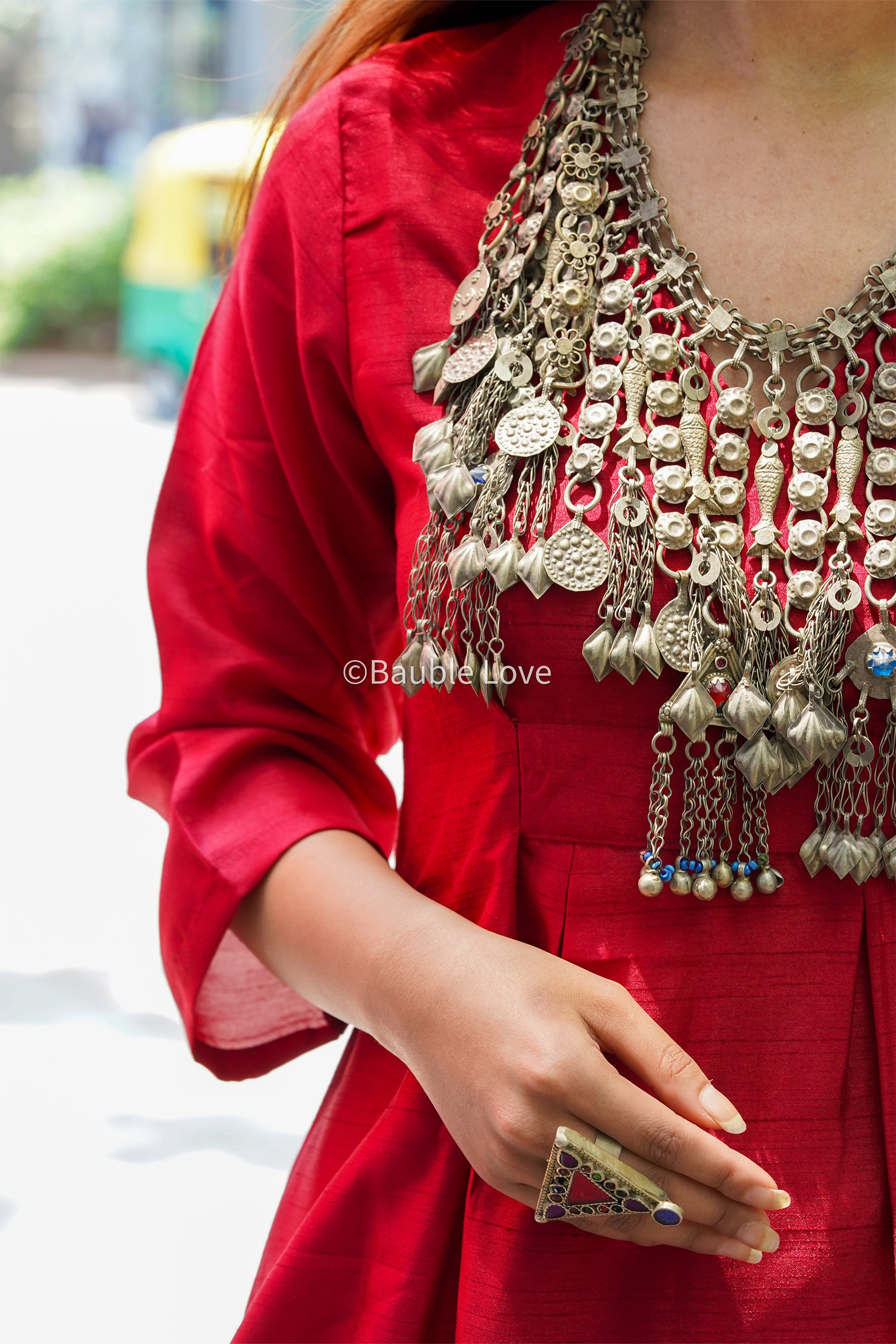 Medha Afghan Choker