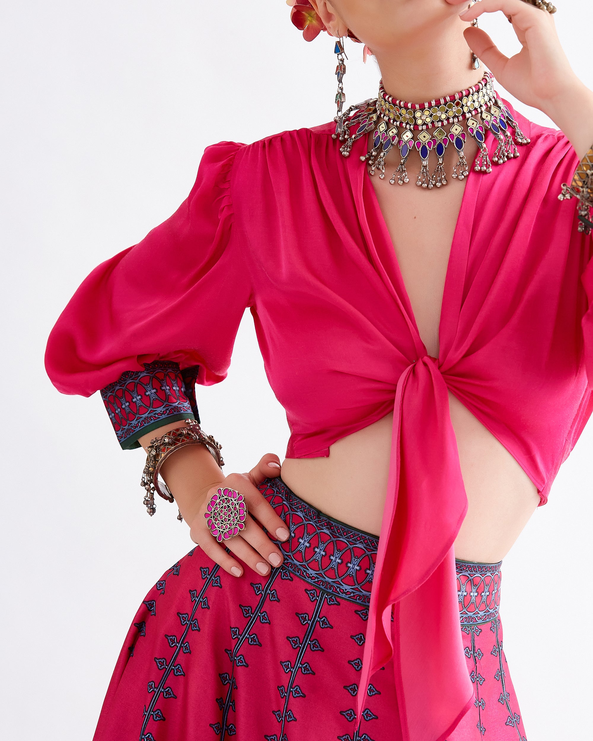 Ziva Glass Choker