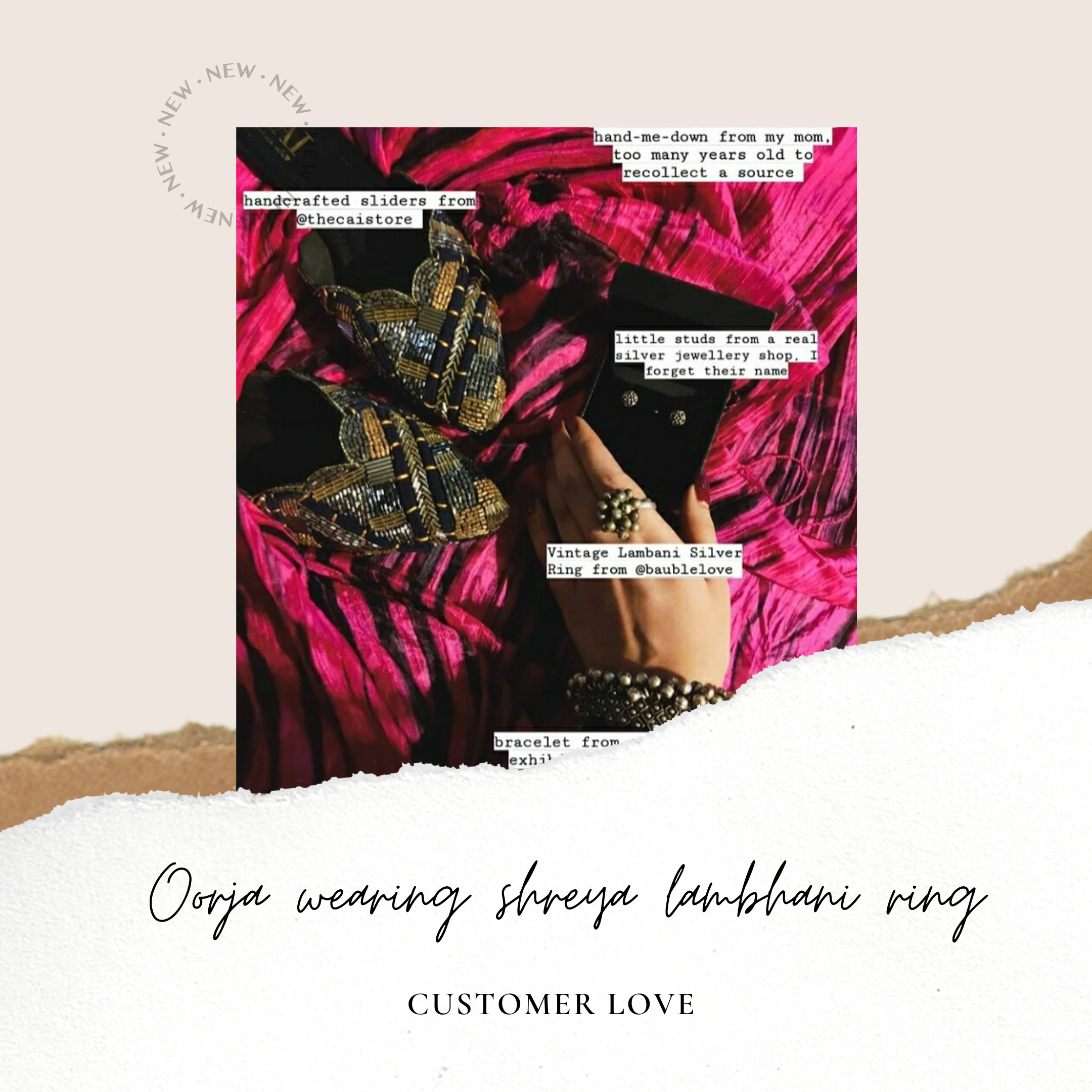 SHREY LAMBHANI RING - BAUBLE LOVE