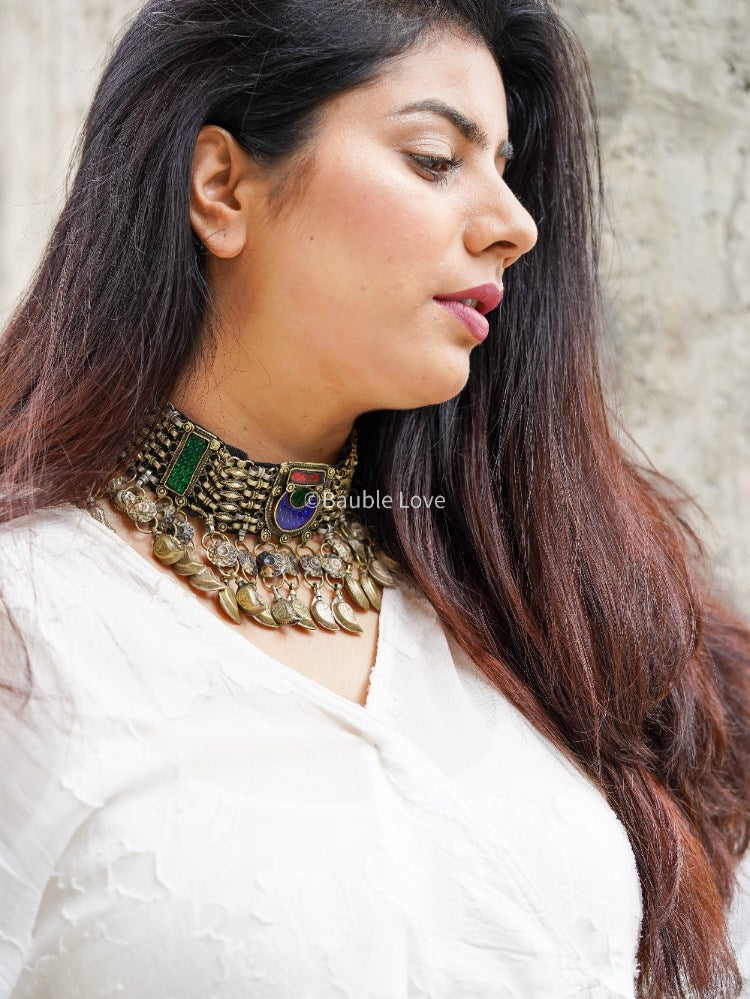 Xara Afghan Choker