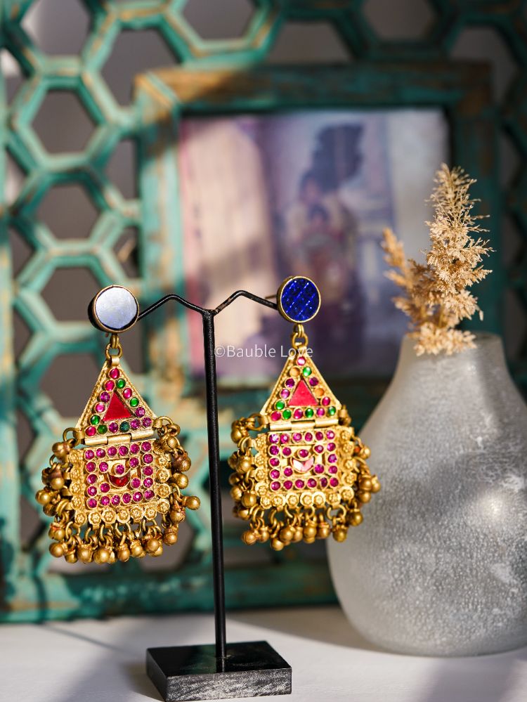 Azaan Afghan Earrings