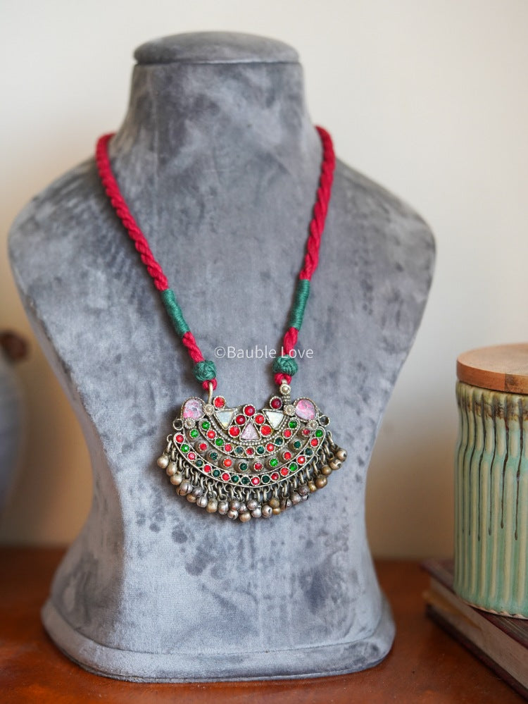 Ami Afghan Necklace