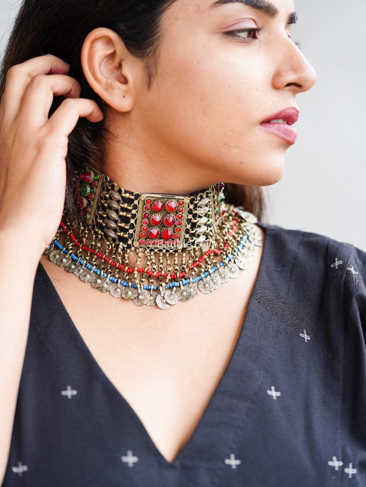 Zoish Afghan Choker