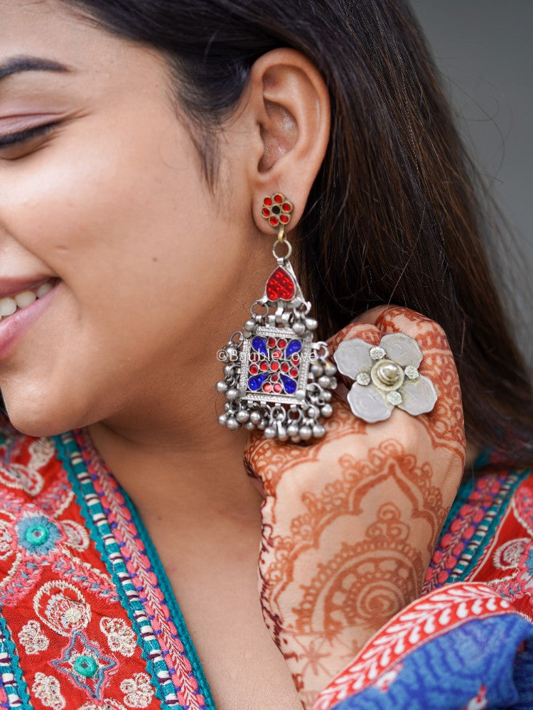 Megh Afghan Earrings