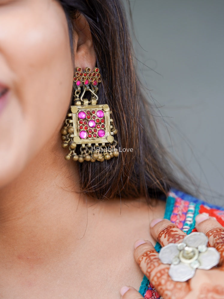 Rishi Afghan Earrings