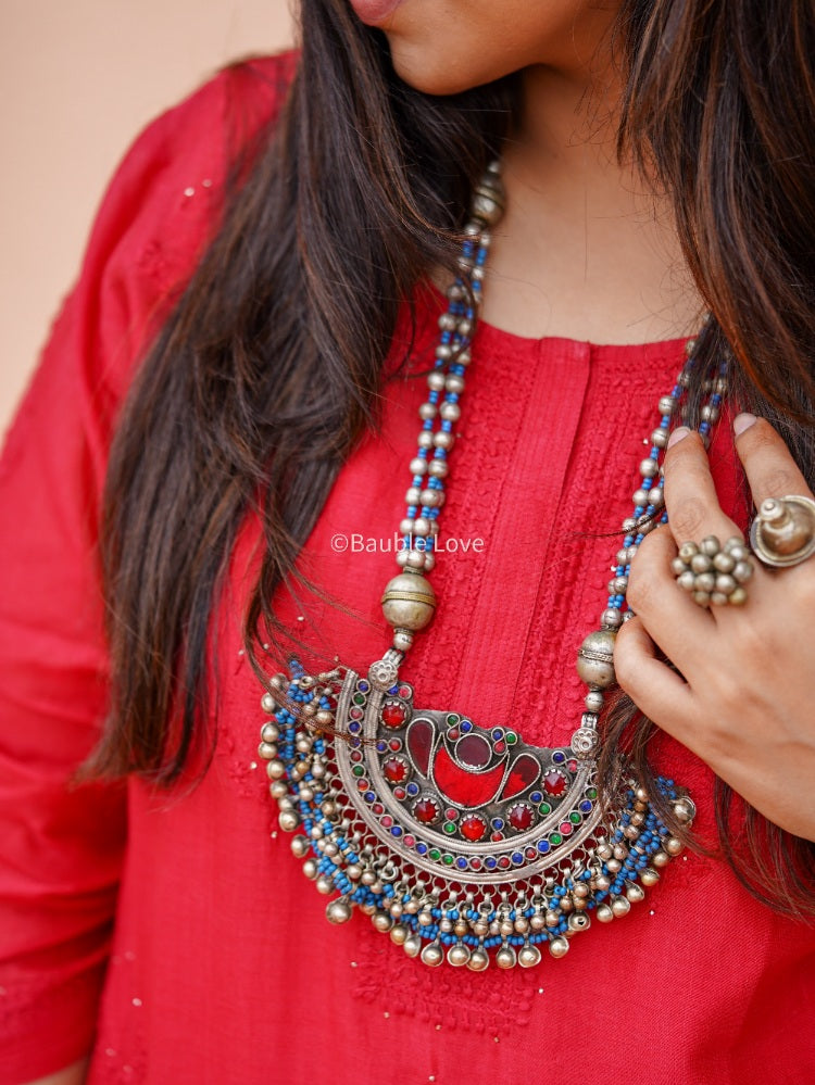 Nava Afghan Necklace