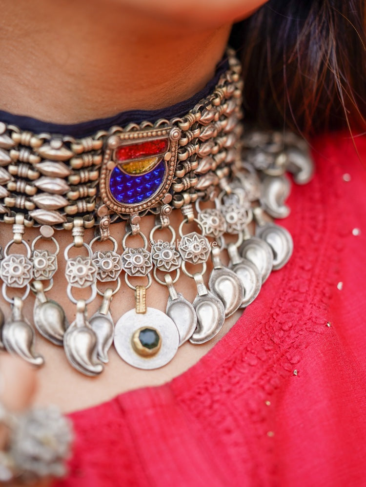 Madhuban Afghan Choker
