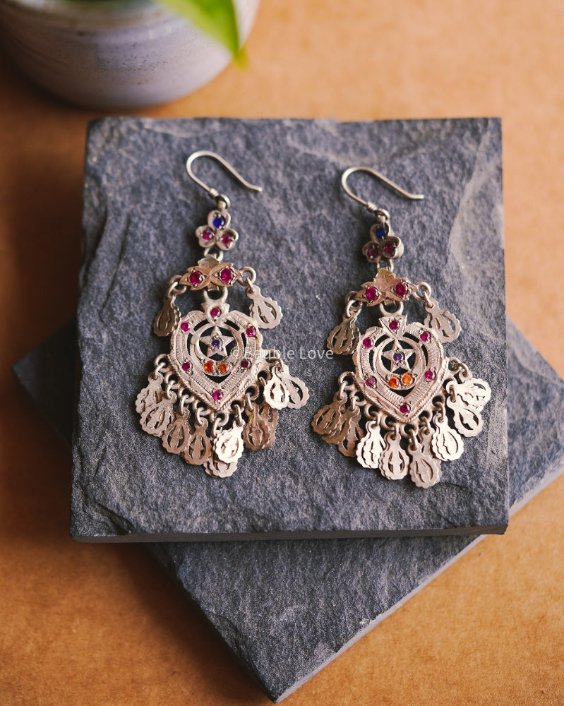 Mudra Etched Earrings