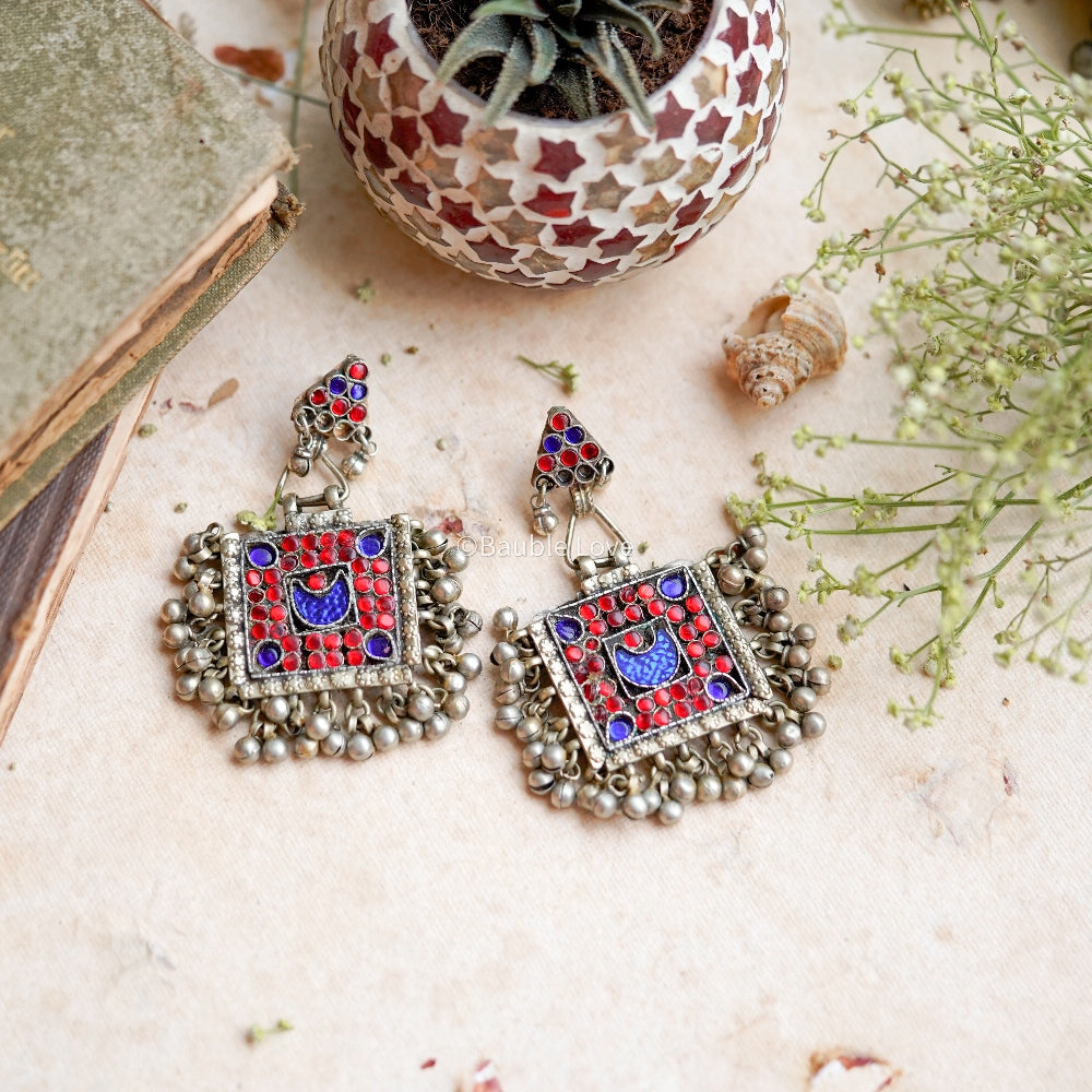 Niye Afghan Earrings