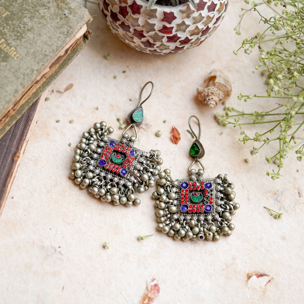 Ursa Afghan Earrings