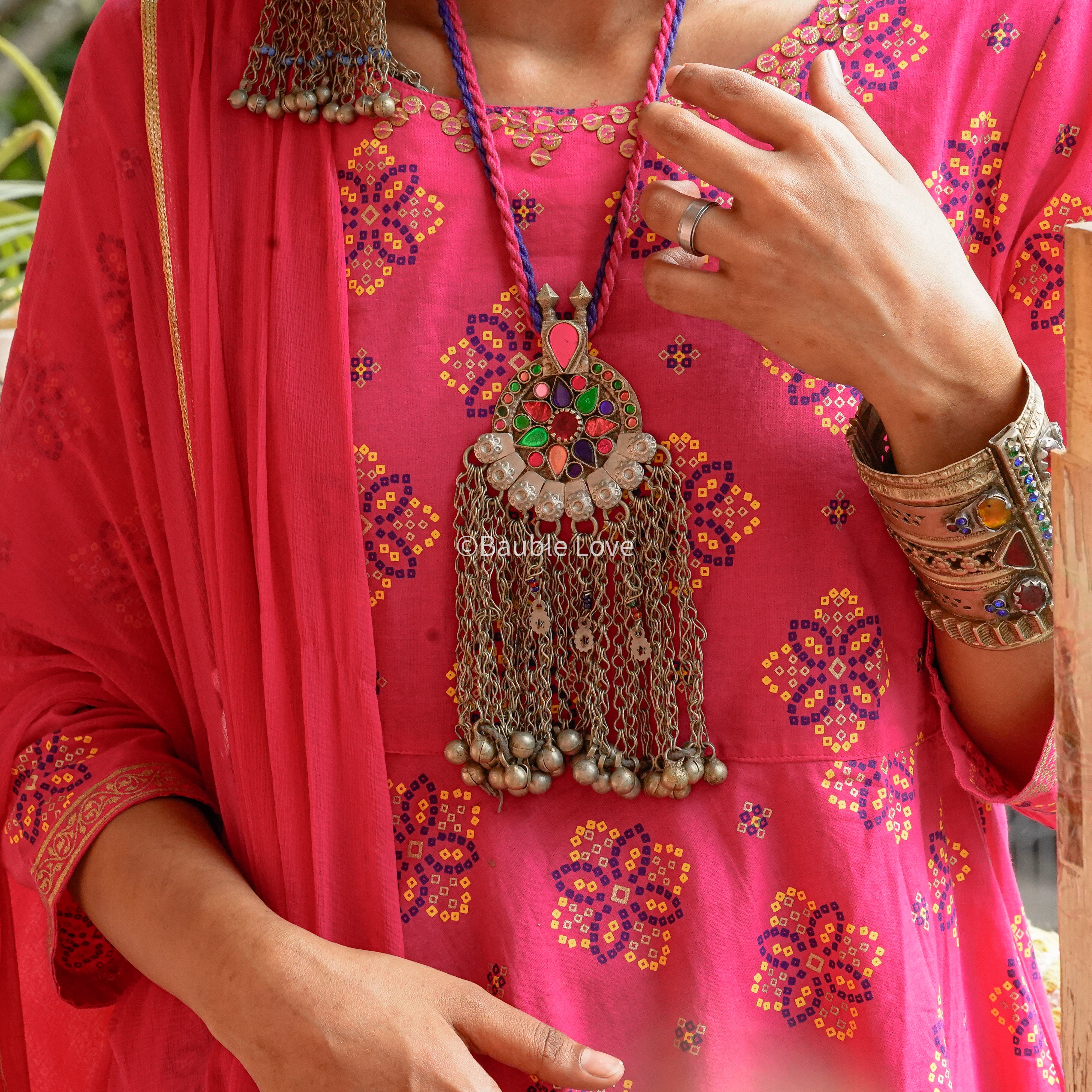 Mahima Afghan Necklace