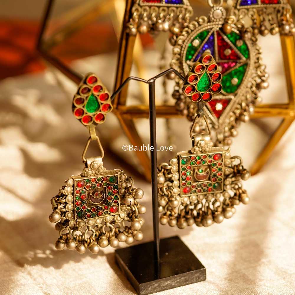 Ruhina Afghan Earrings