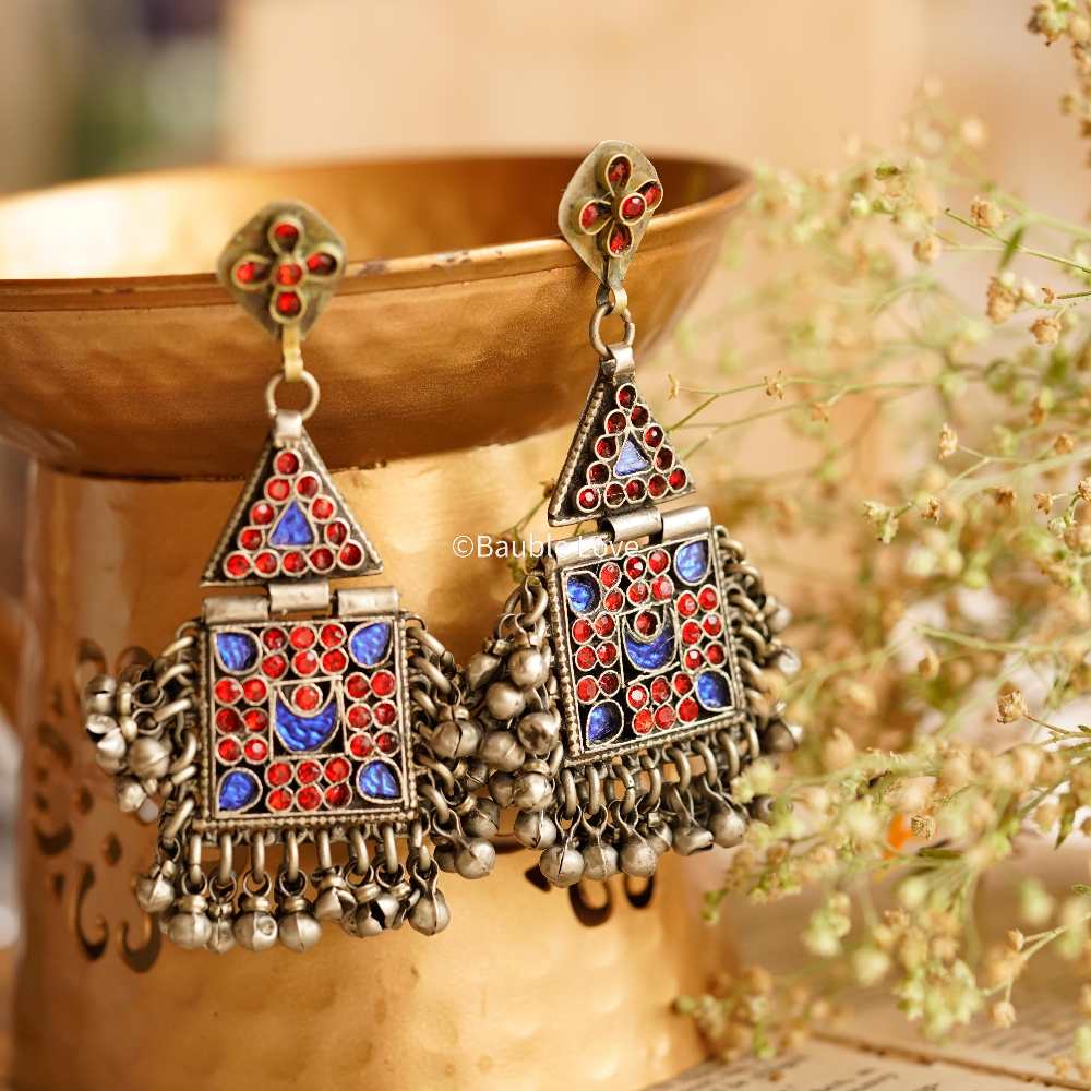 Eliza Afghan Earrings