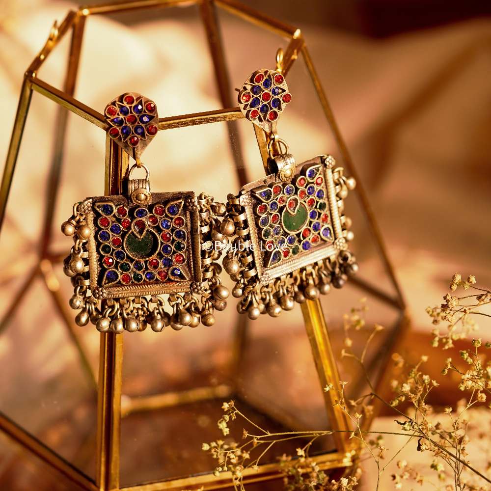 Badam Afghan Earrings