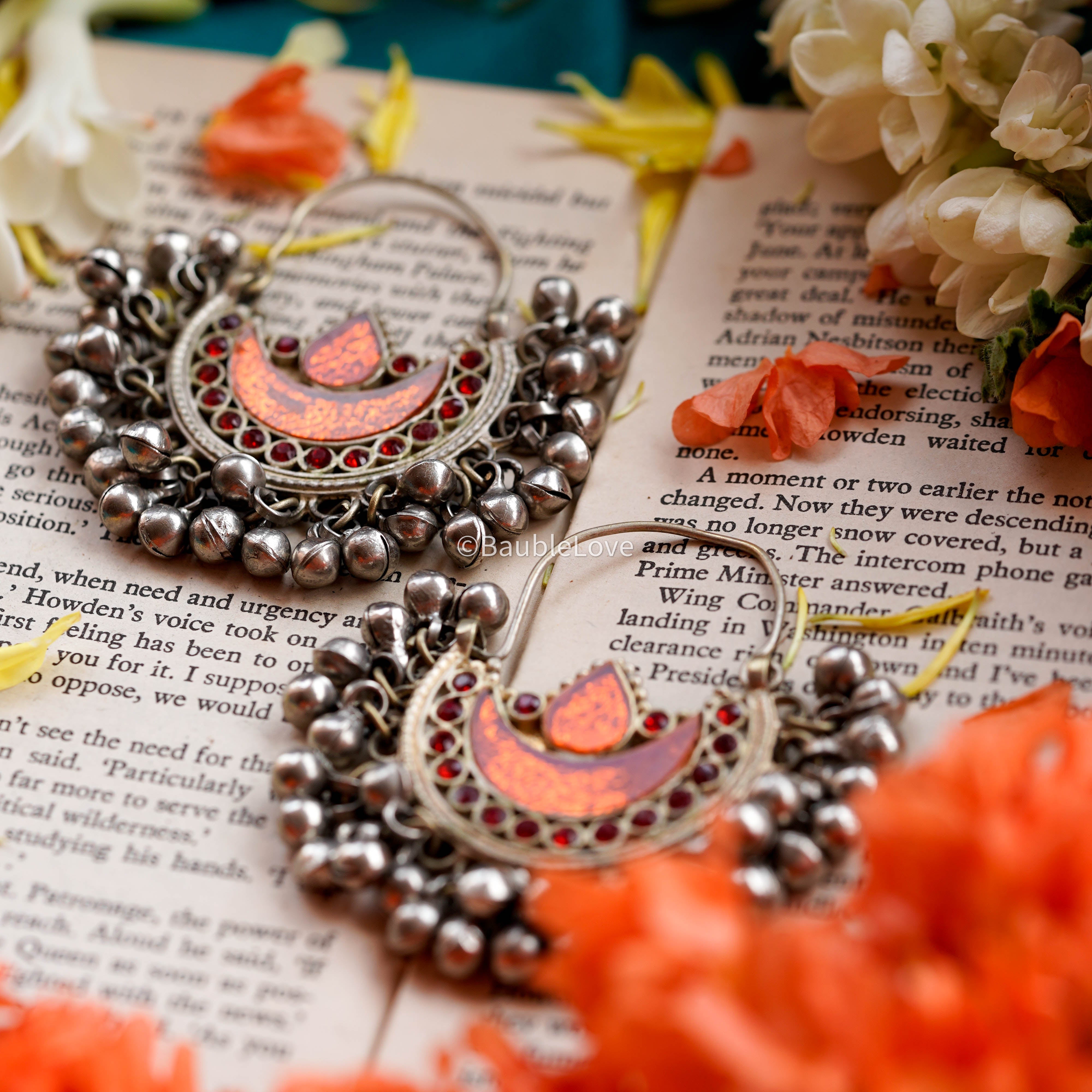 JODHA AFGHAN EARRINGS - BAUBLE LOVE