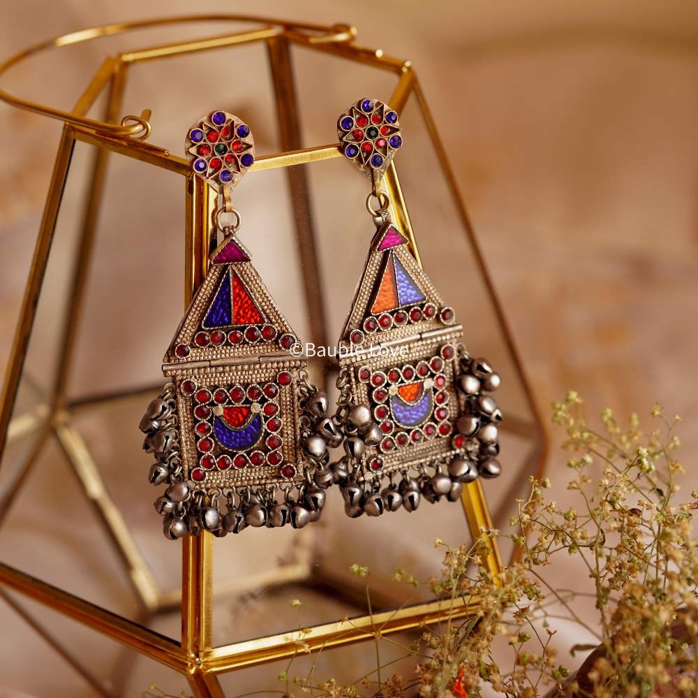 Begur Afghan Earrings