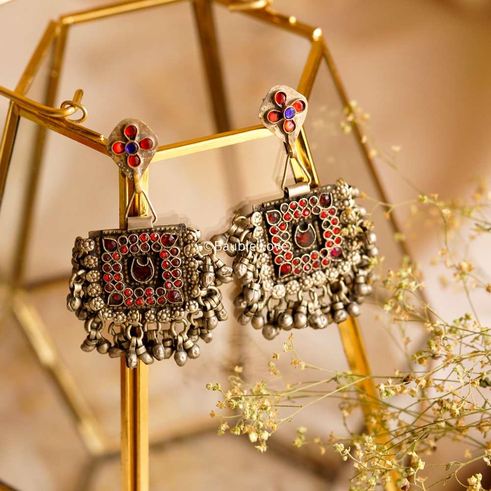 Ahana Afghan Earrings