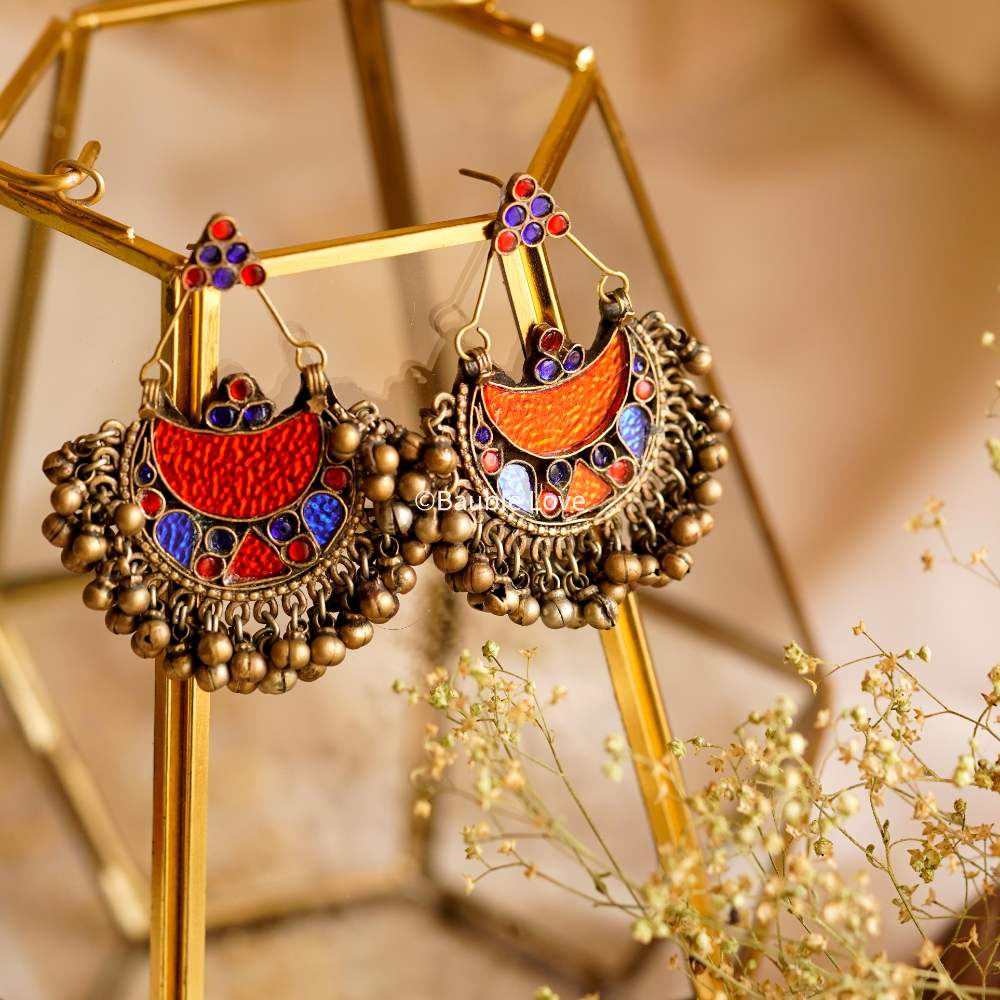 Kesham Afghan Earrings