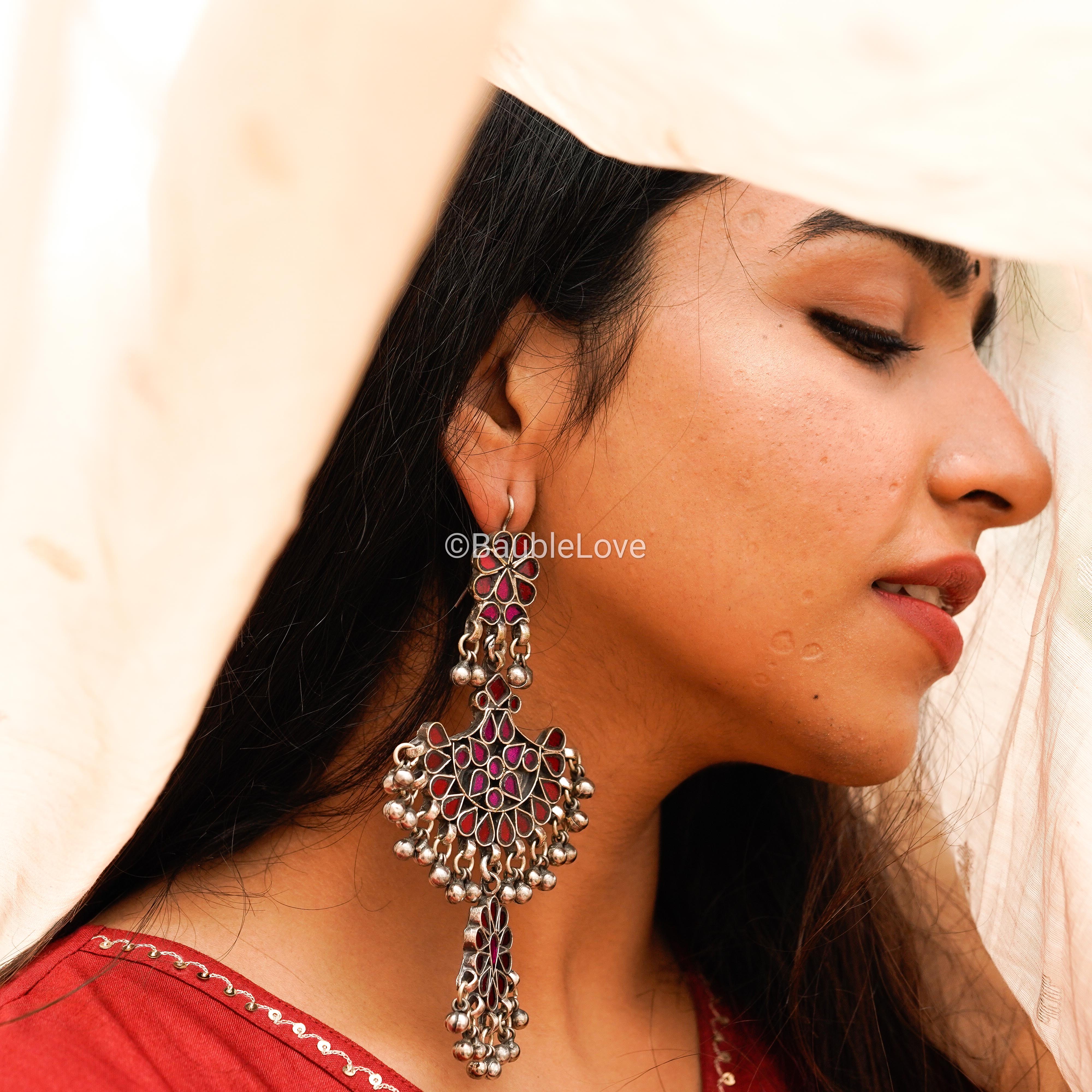 LAAL GULABO EARRINGS - BAUBLE LOVE