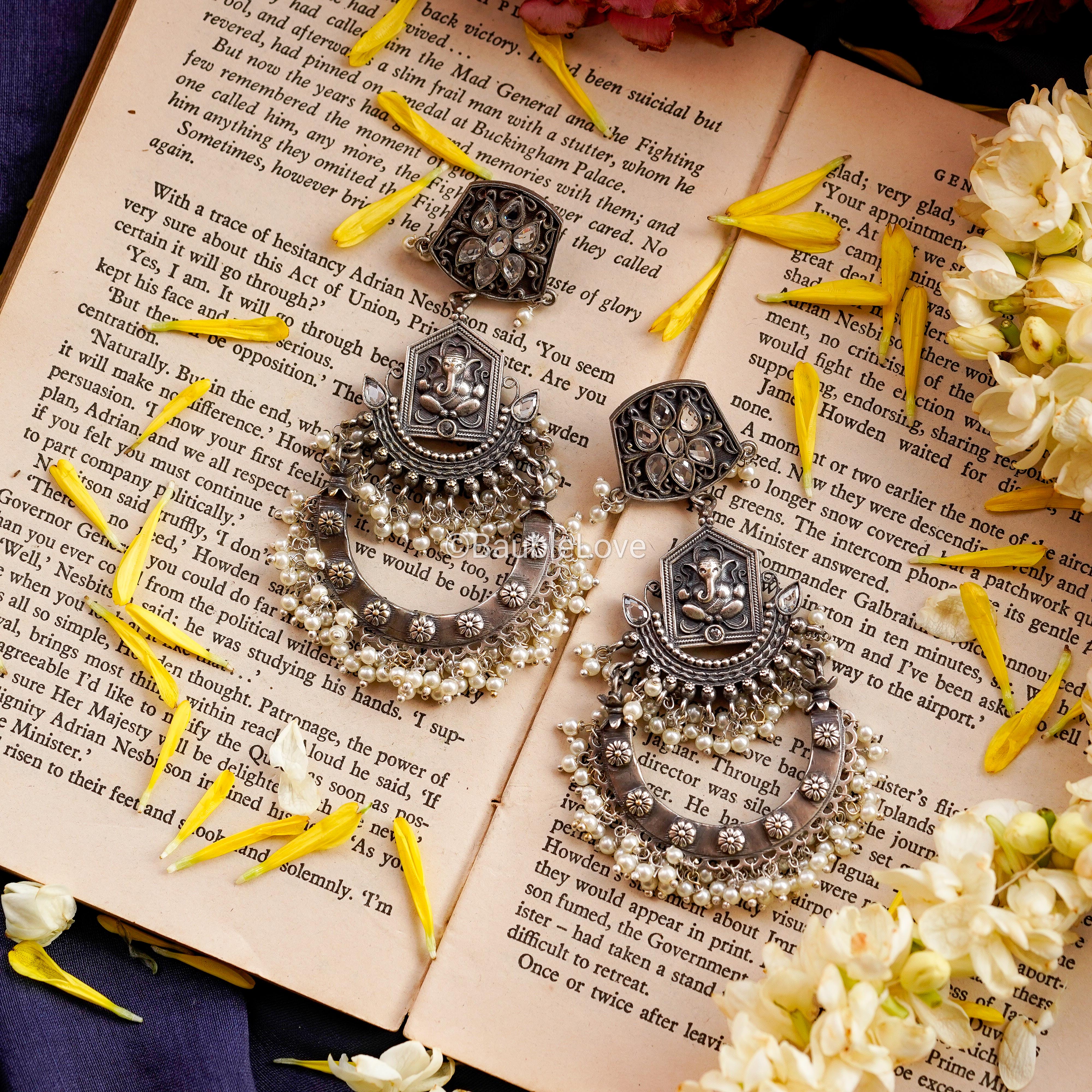 Ganesha Statement Earrings