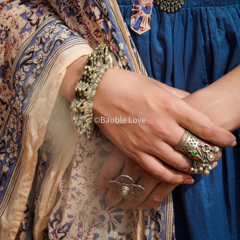 Afghan Vintage Patwa Bracelet