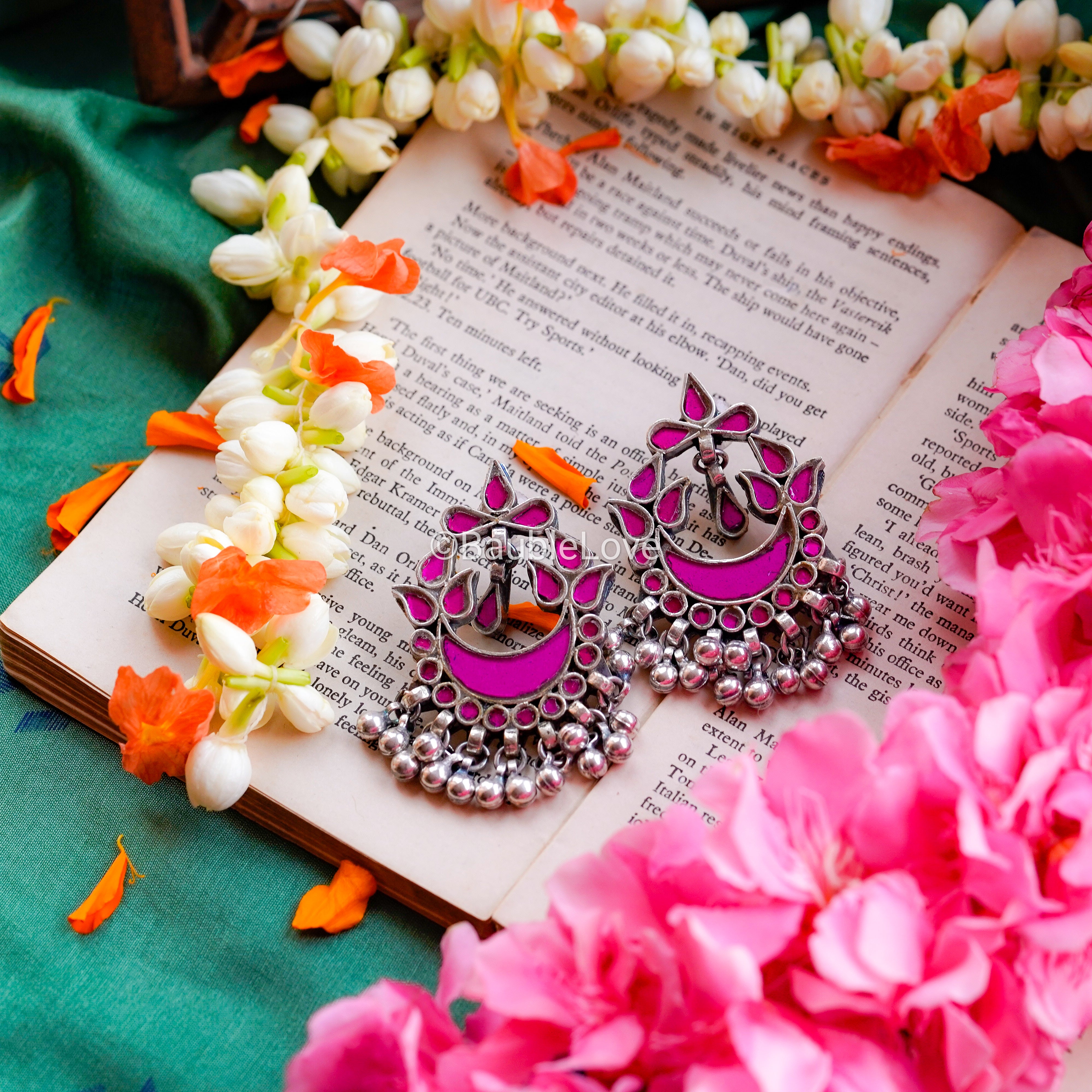 Gulabo Glass Earrings