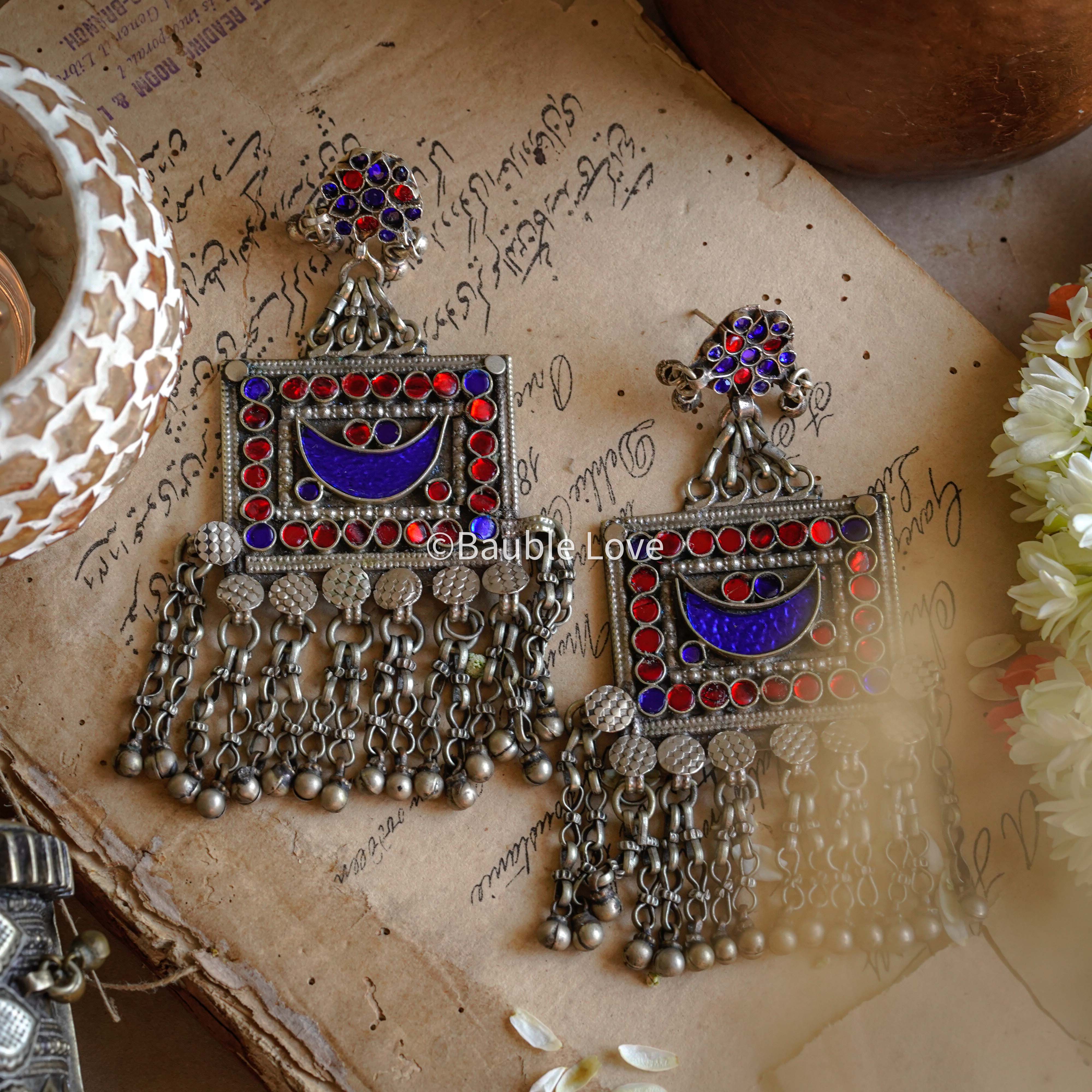 Tiloshama Afghan Earrings