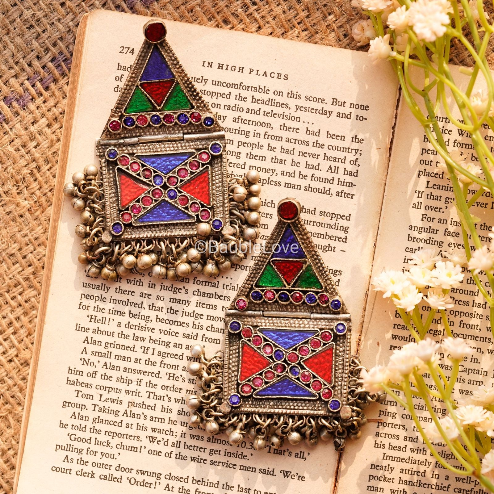 Razia Afghan Earrings