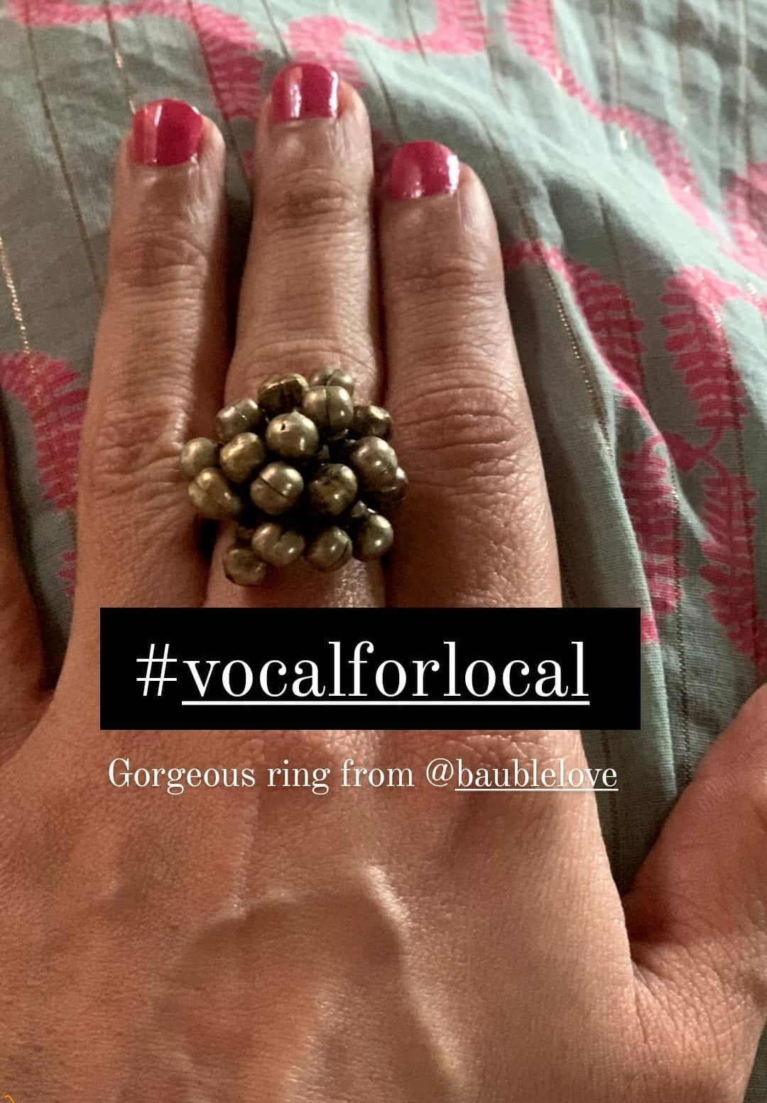 SHREY LAMBHANI FINGER/TOE RING