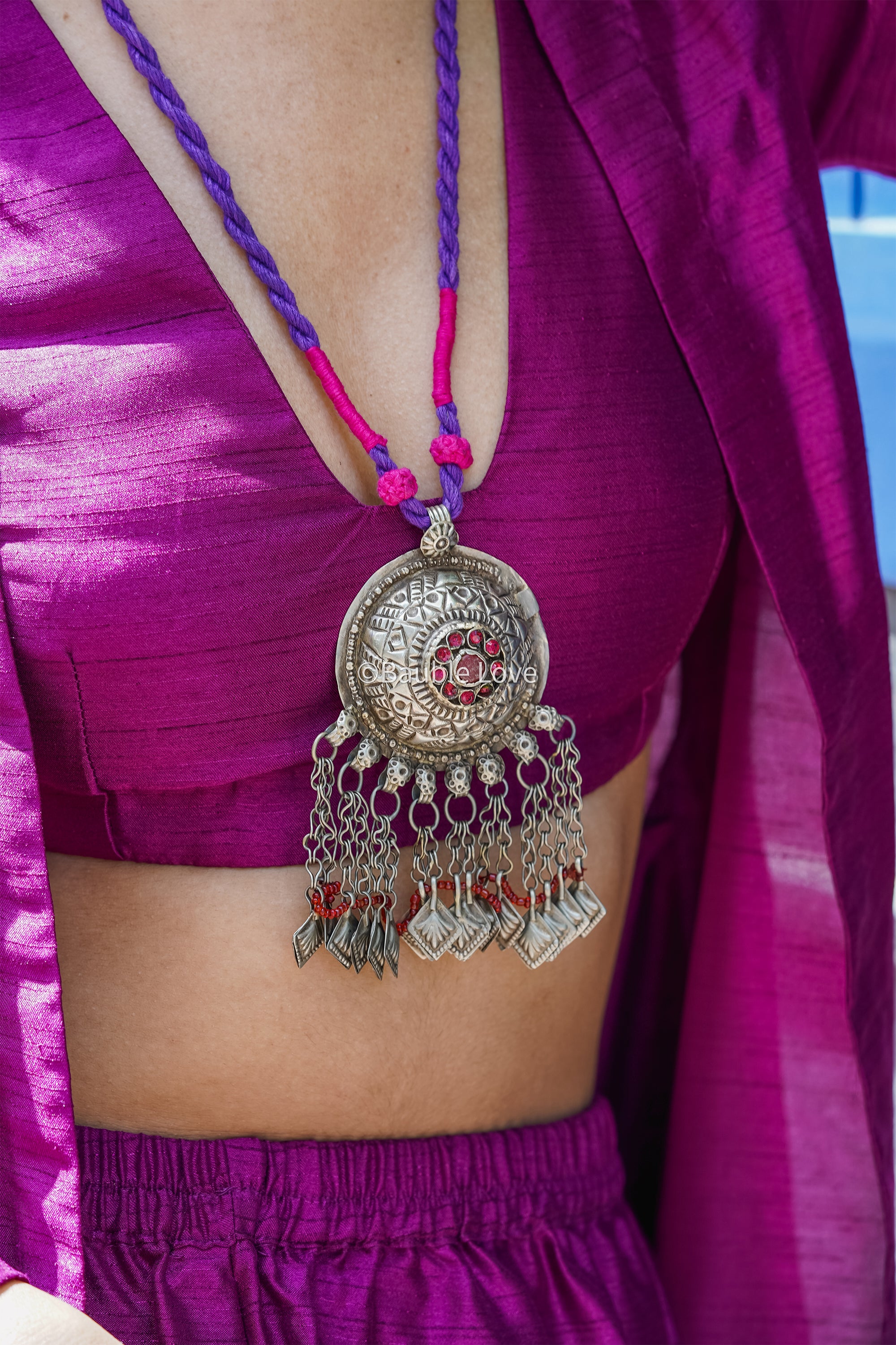 llsha Afghan Necklace