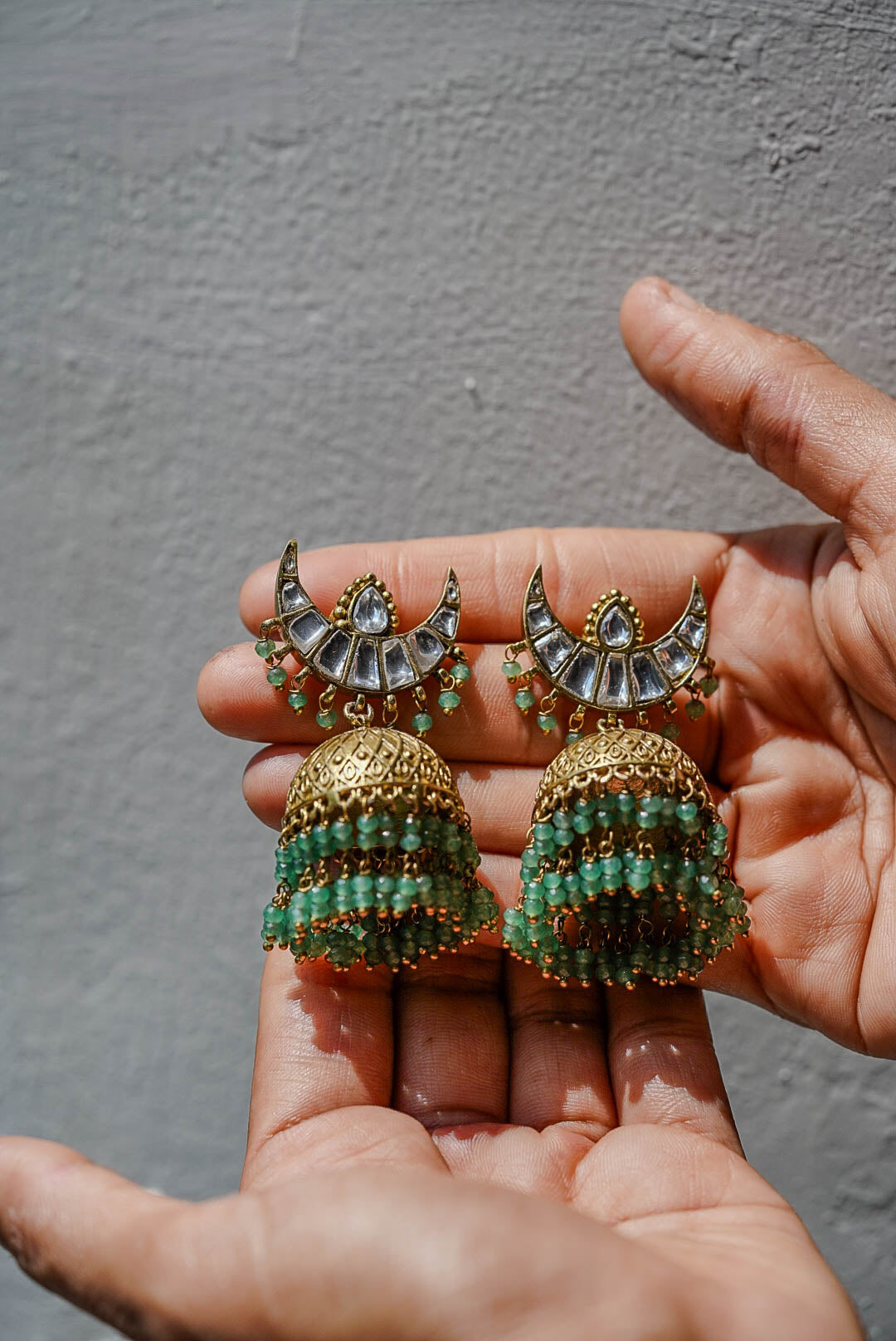 Vedika Chaand Jadau Earrings