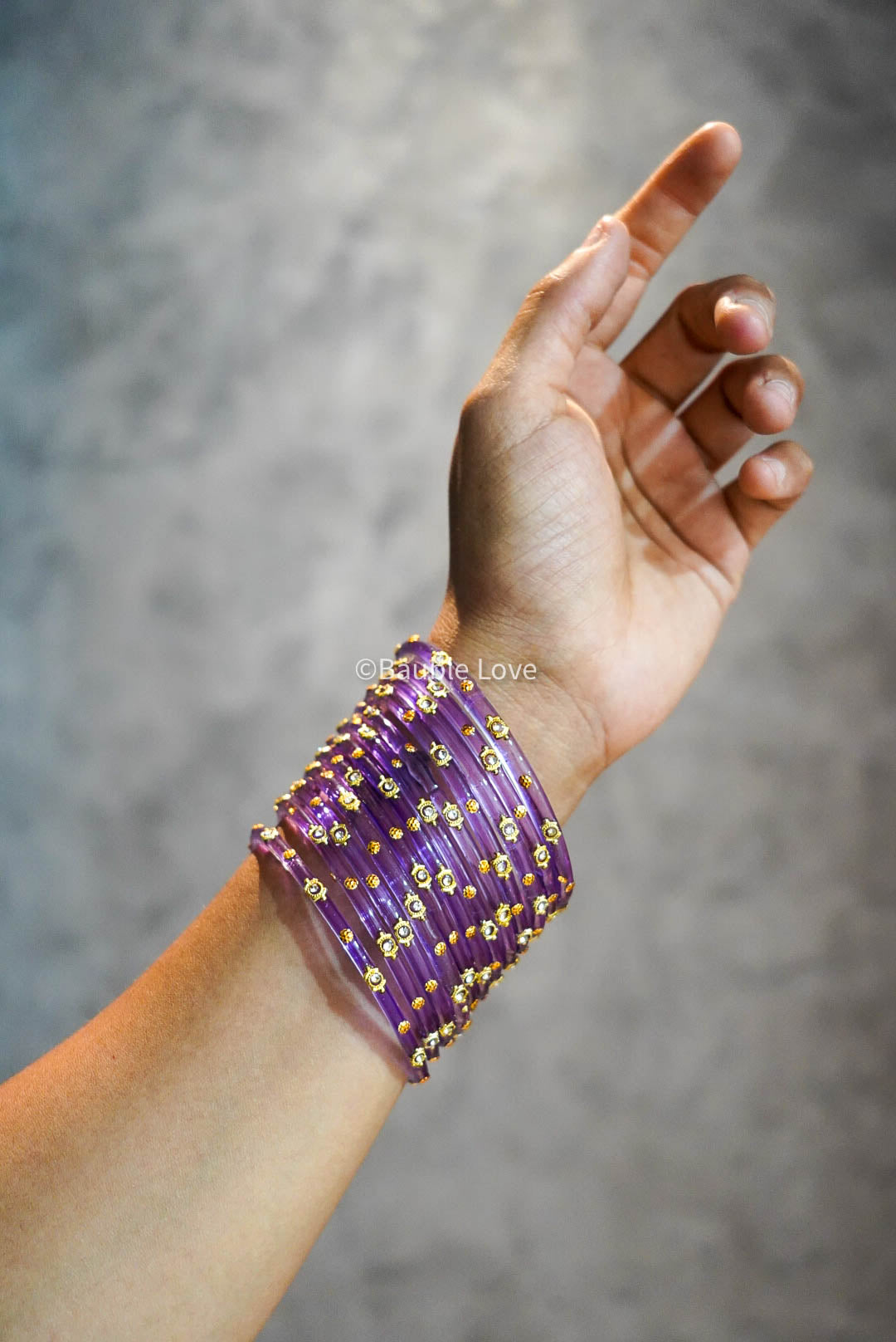 Tyohaar Glass Bangle (Set of 12)
