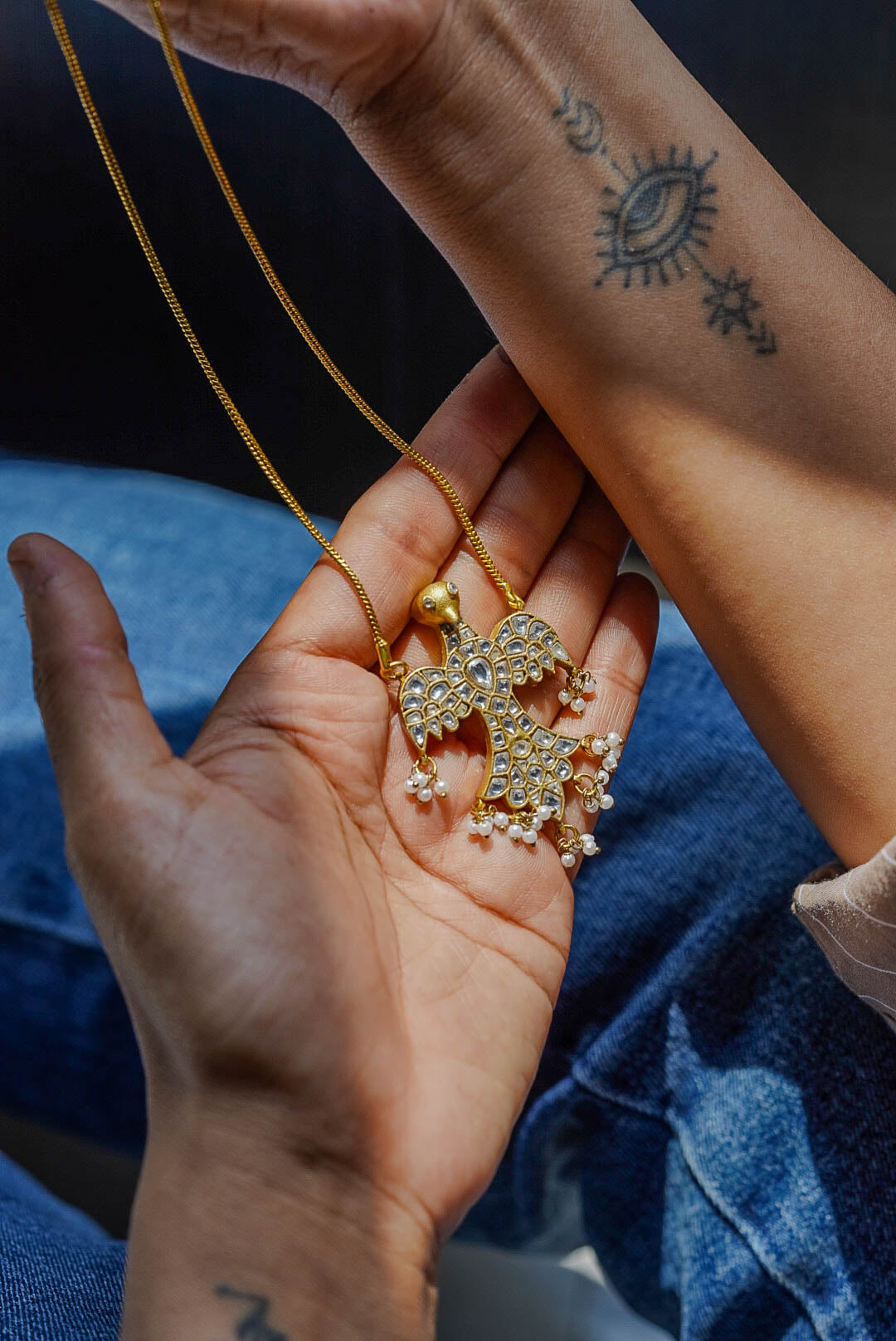 Oghāb Jadau Necklace