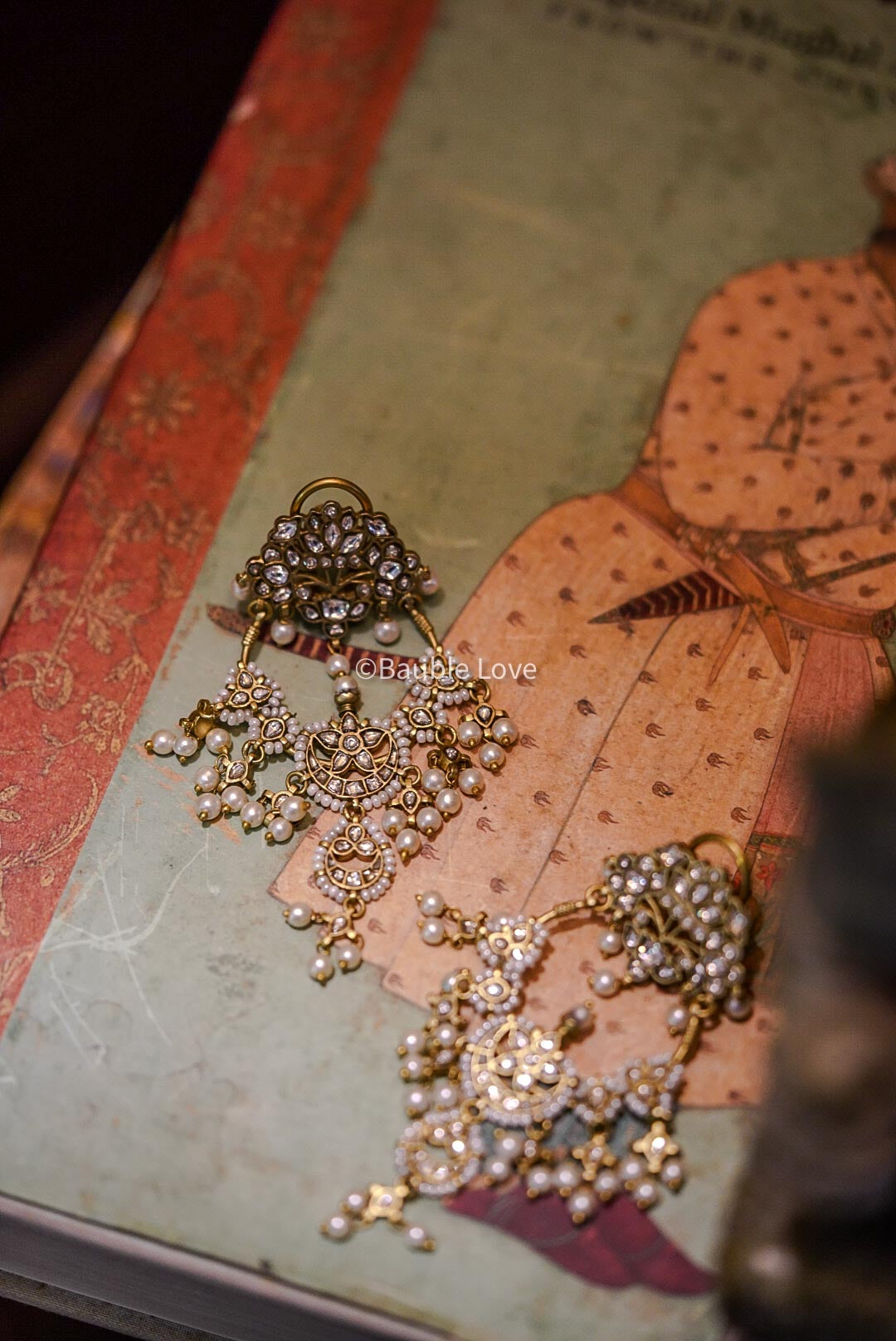 Padma Jadau Earrings