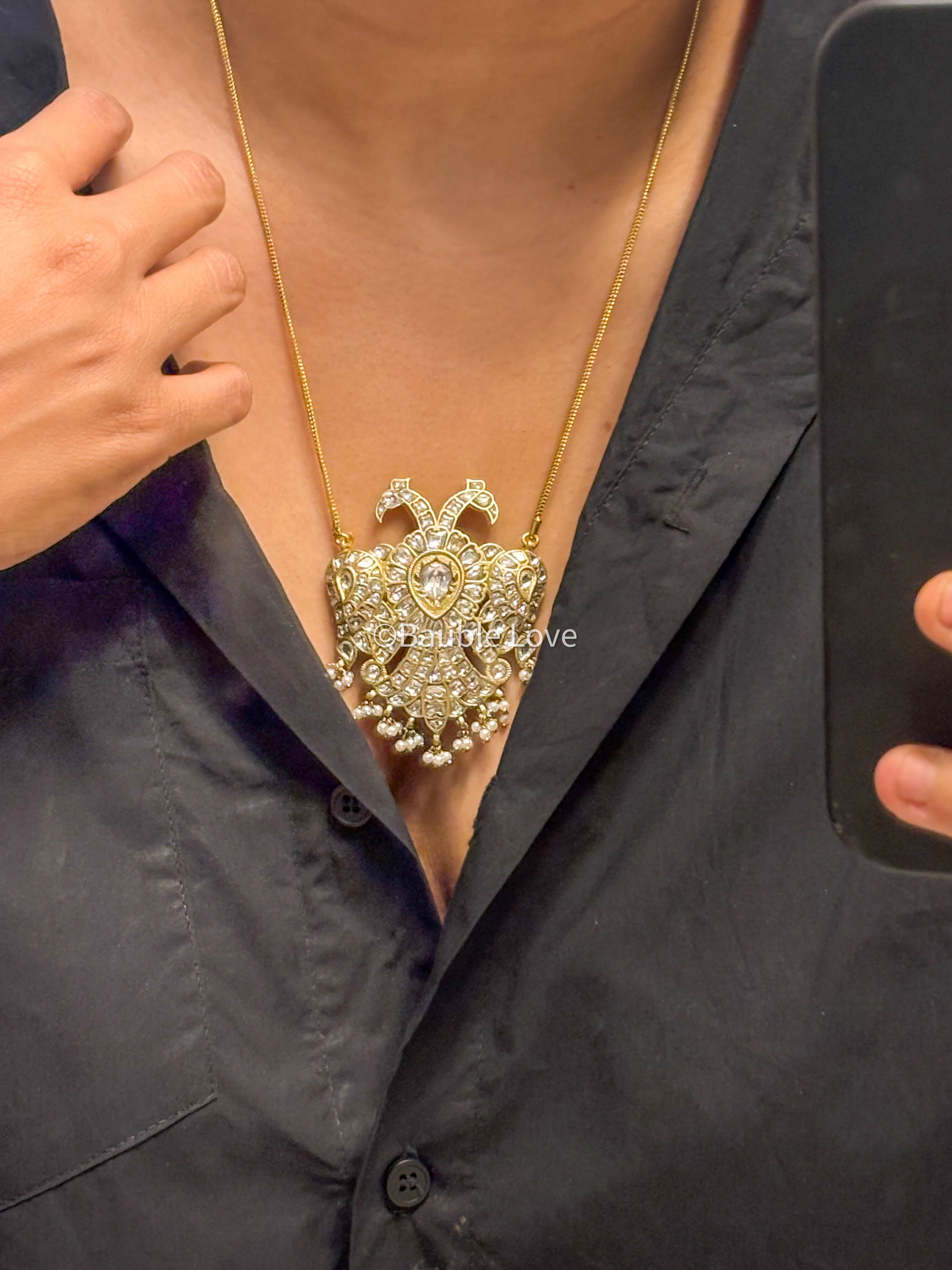 Domukh Garuda Jadau Necklace