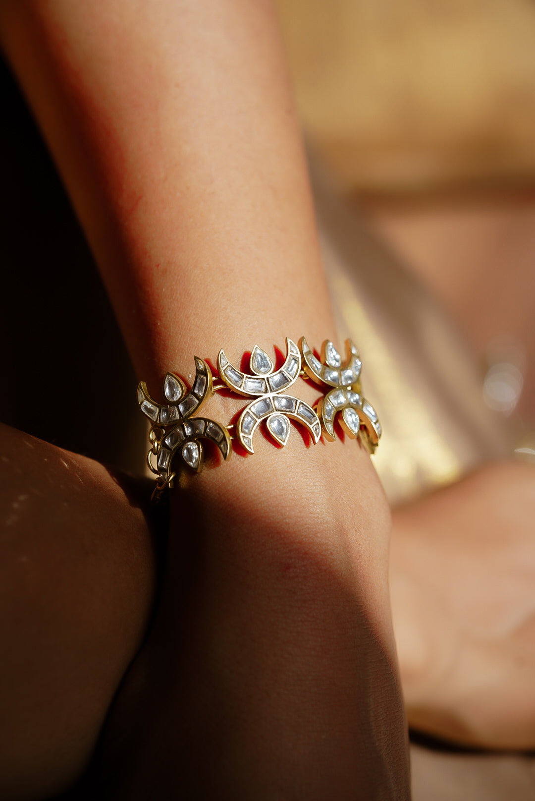 Vrinda Jadau Bracelet