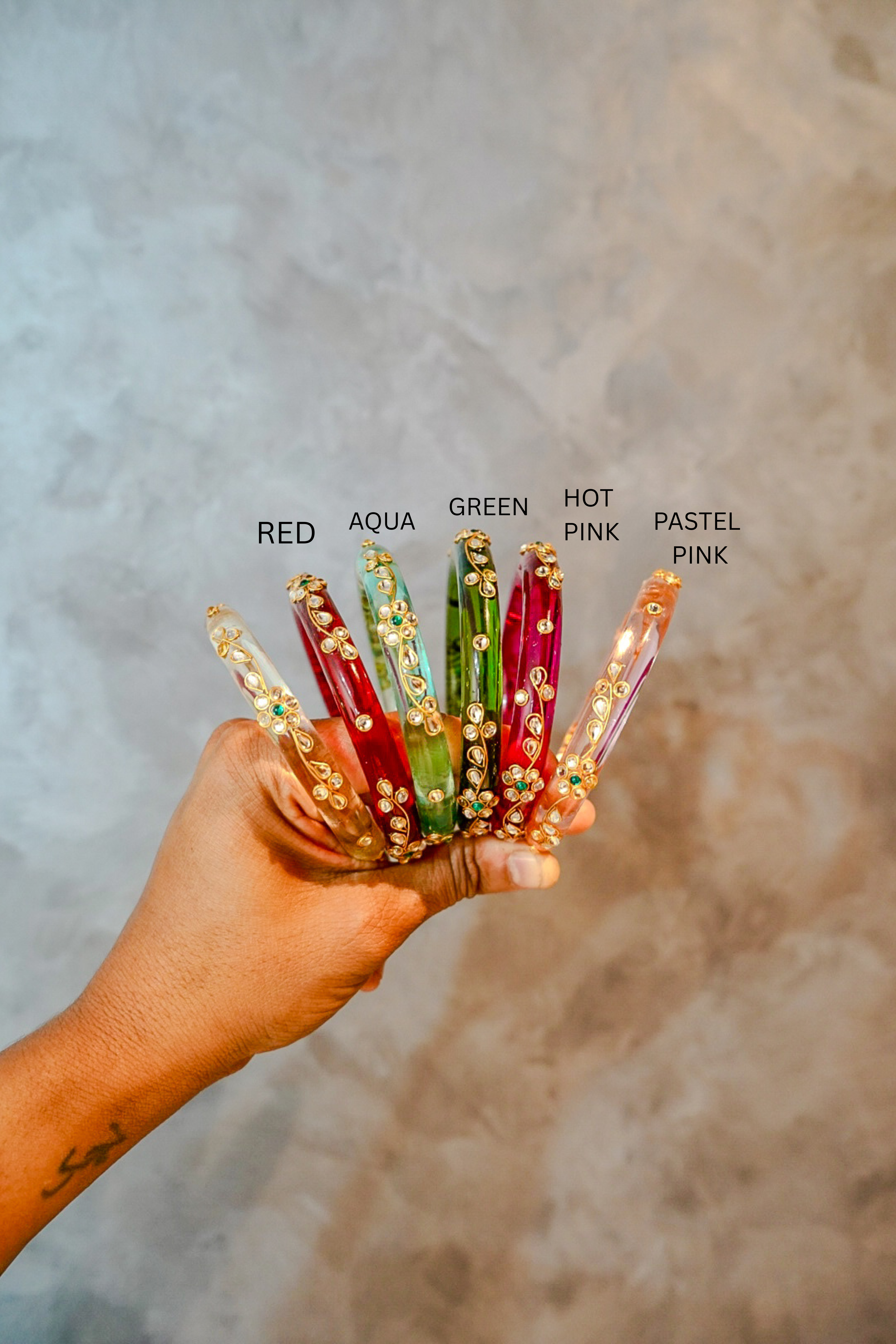 Zana Glass Bangle