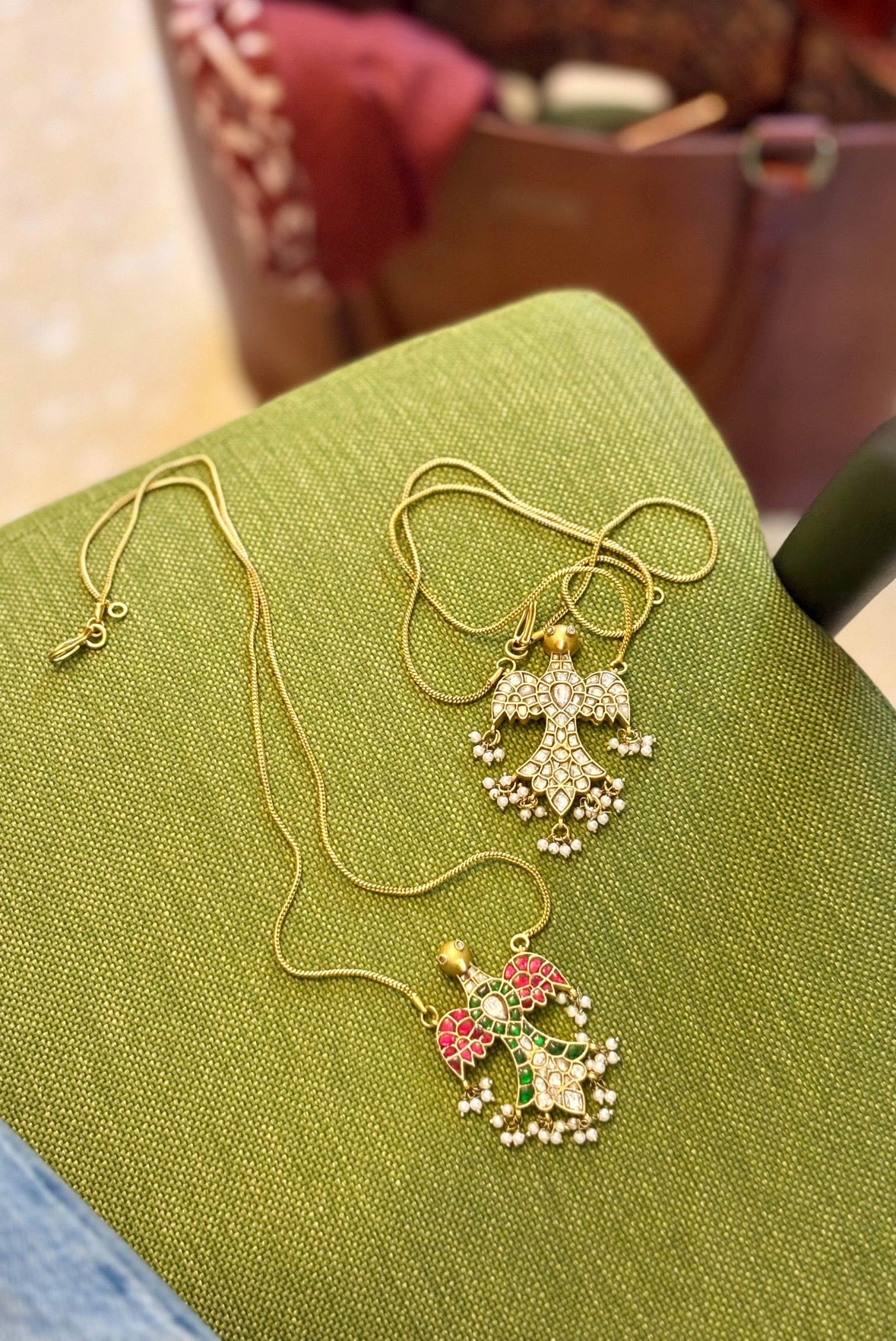 Oghāb Jadau Necklace