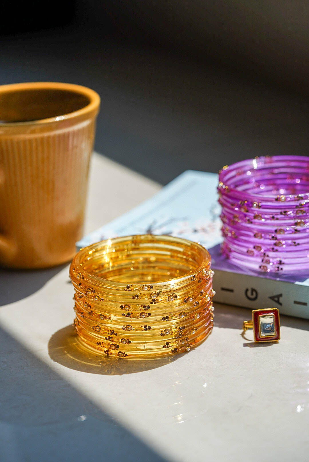 Tanaaz Glass Bangle (Set of 12)